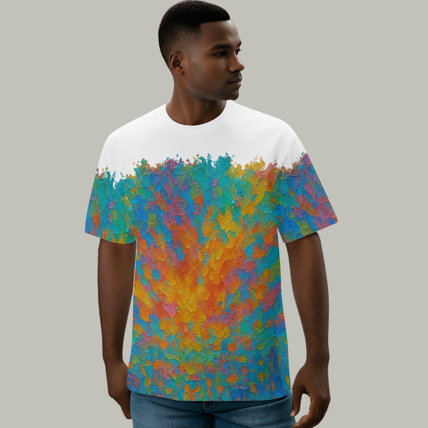 Mystique Motion™ Premium T-Shirt | "PaintAbstract"
