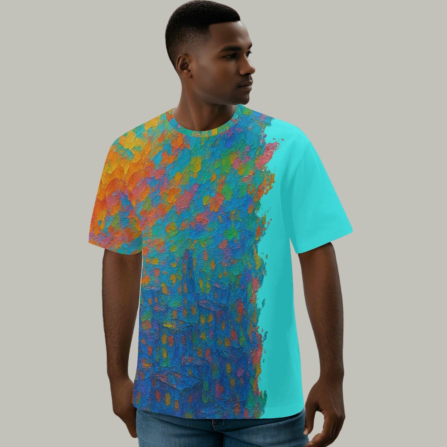 Mystique Motion™ Premium T-Shirt | "PaintAbstract"