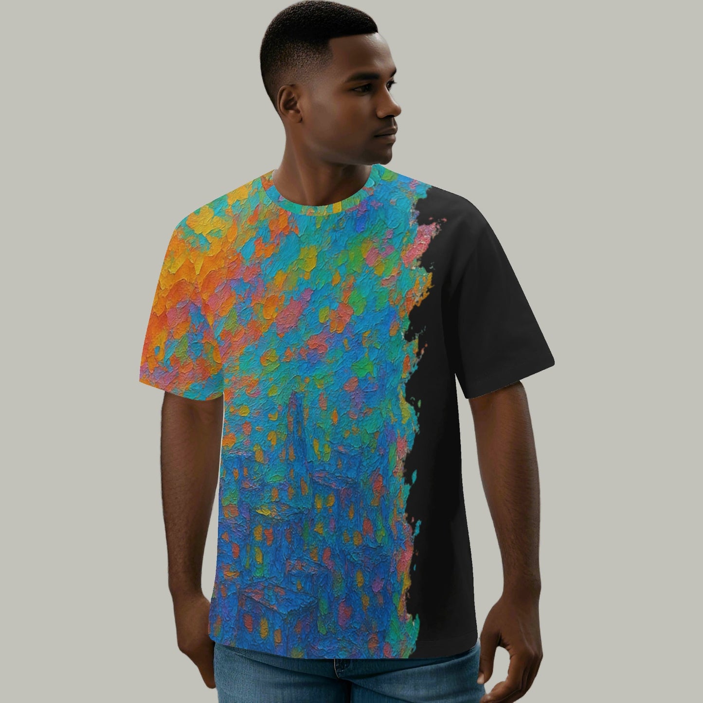 Mystique Motion™ Premium T-Shirt | "PaintAbstract"