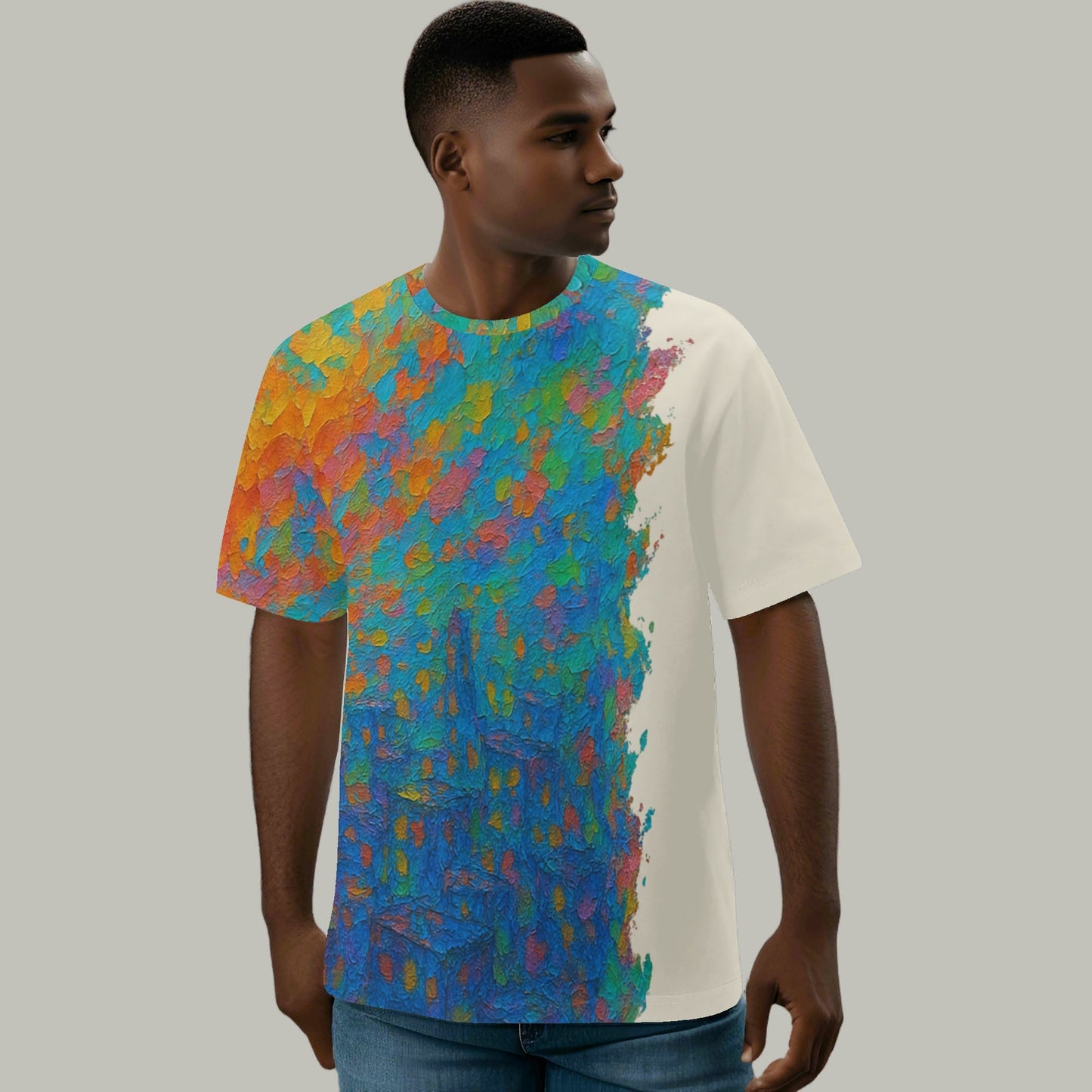 Mystique Motion™ Premium T-Shirt | "PaintAbstract"
