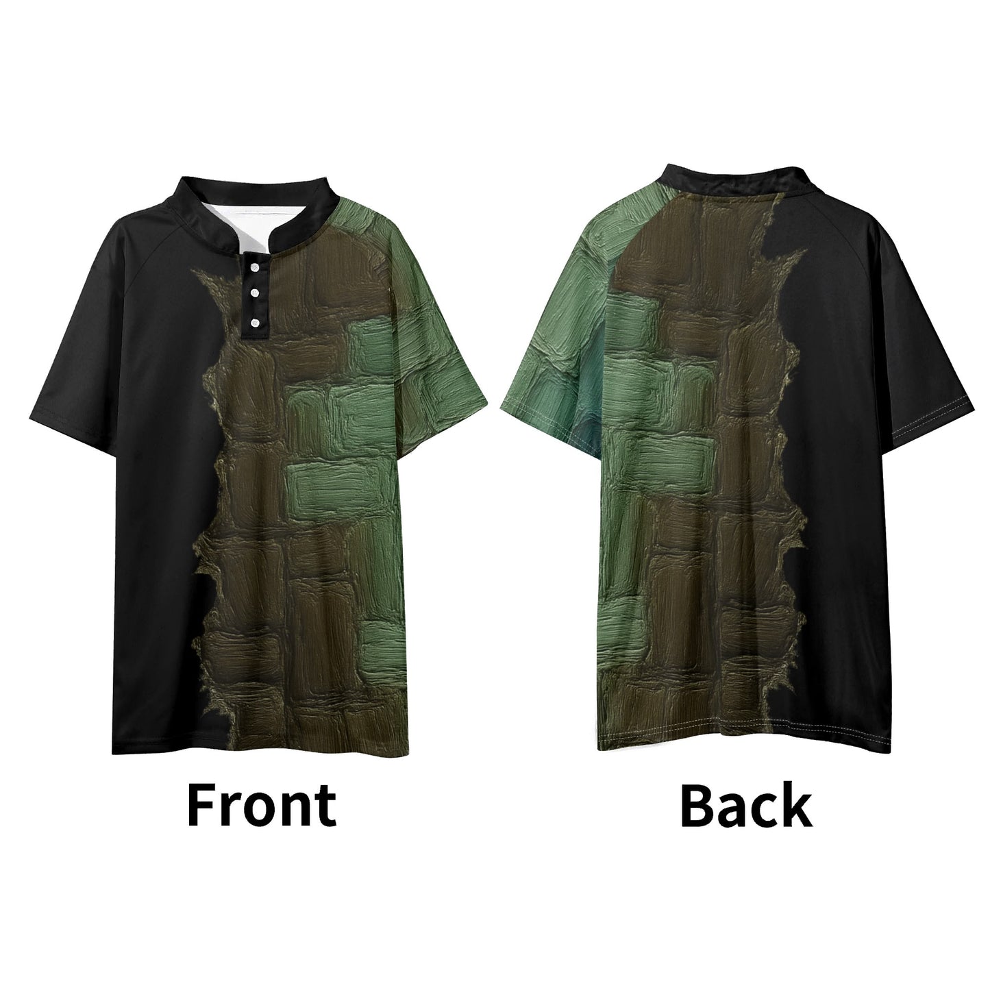 Island Icon Polo |"Abstract Print2"