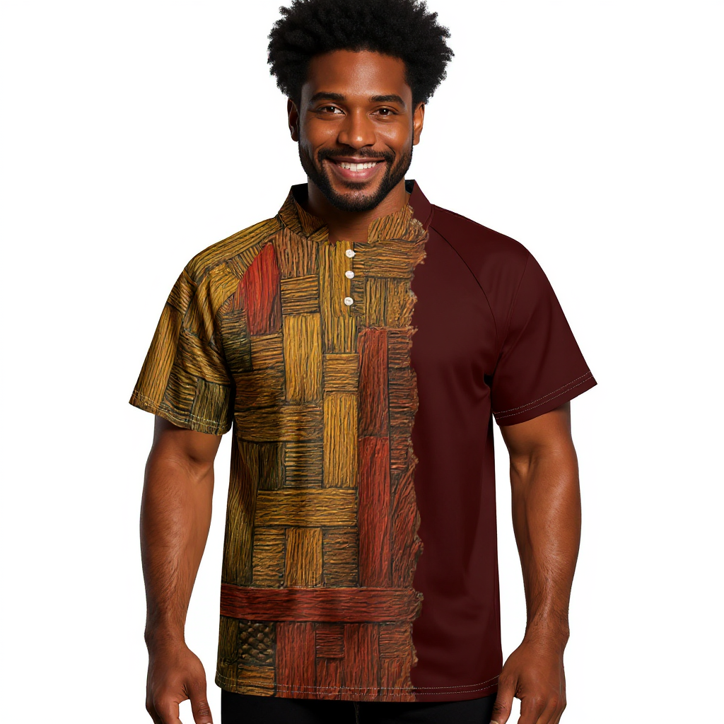 Island Icon Polo |"Original Abstract Print"