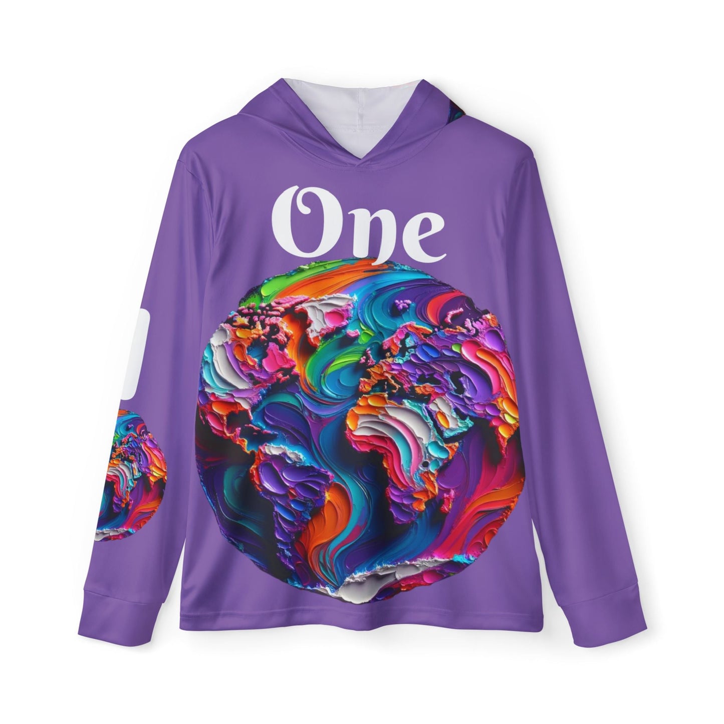 Men's Sports Warmup Hoodie (AOP), "One World"