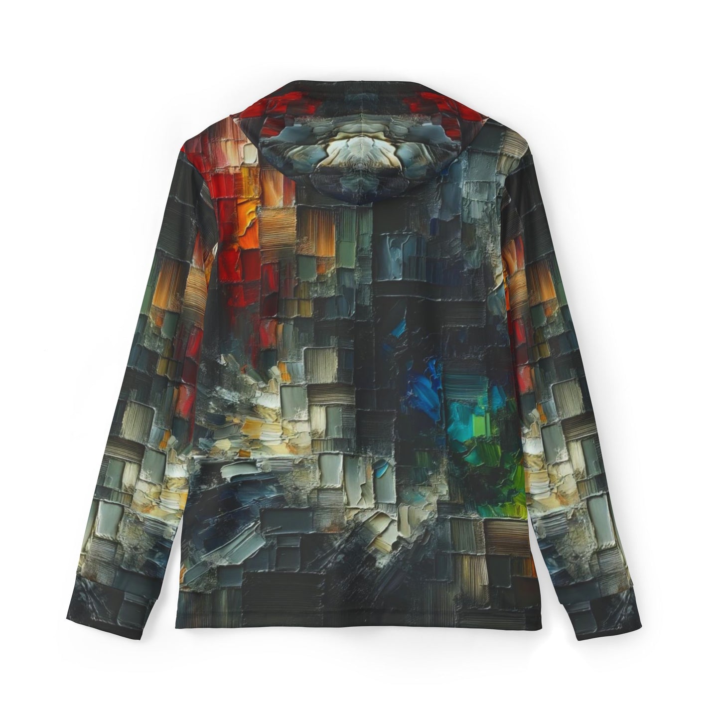 Men's Sports Warmup Hoodie (AOP), Abstract Print