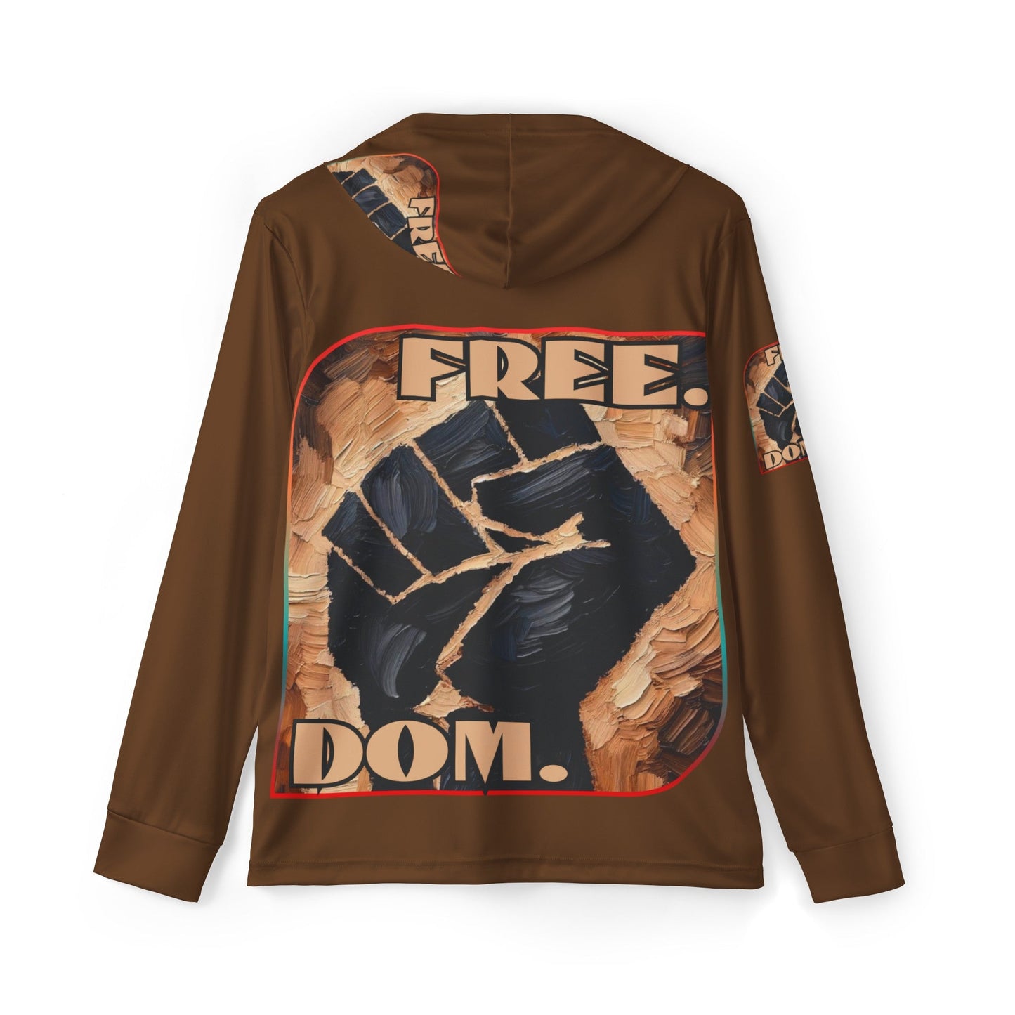 Men's Sports Warmup Hoodie "FREE.DOM."