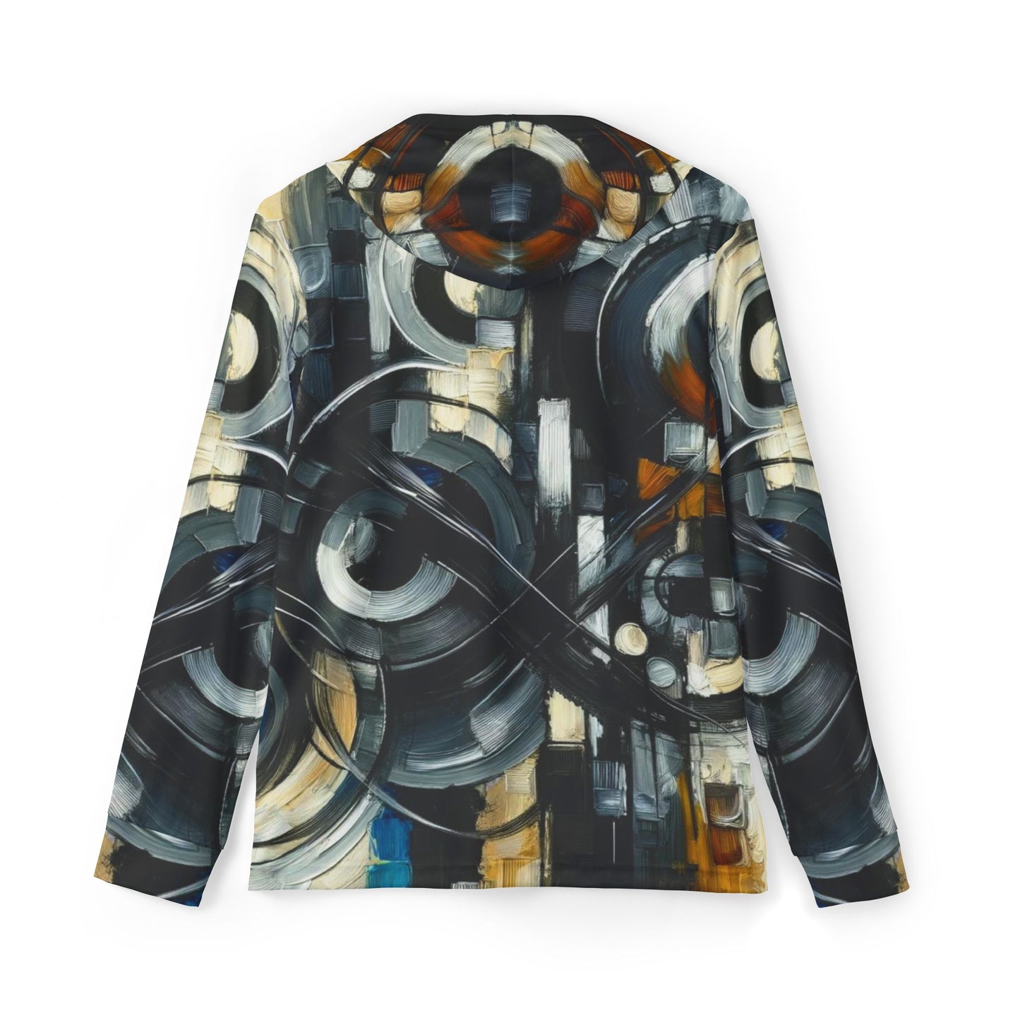 Men's Sports Warmup Hoodie (AOP) - Abstract and African Abstract Prints