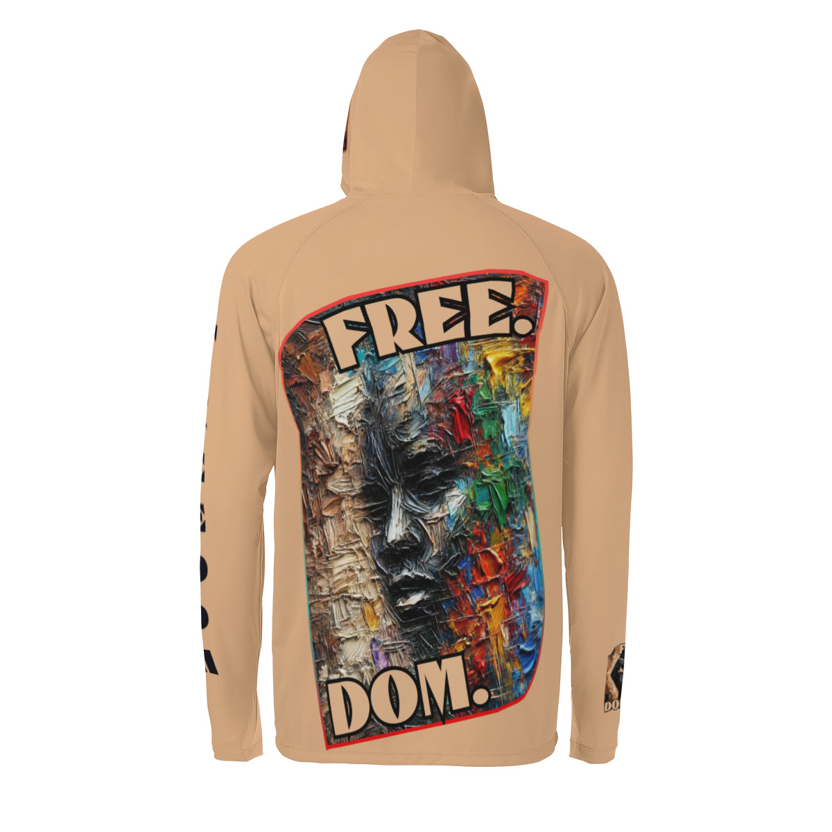 Men's Sun Protection Long Sleeve Hoodie | "Free.Dom."