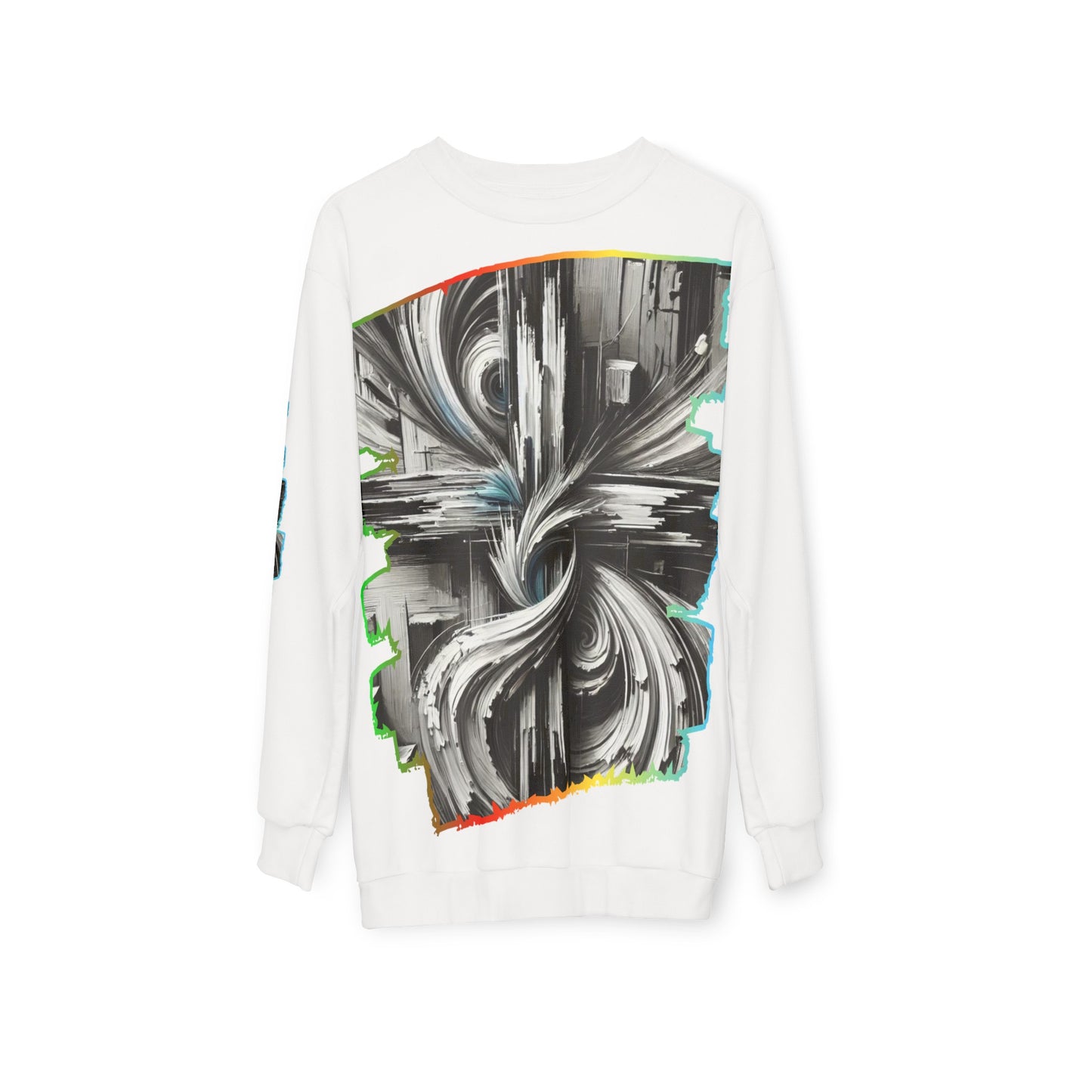 Unisex Sweatshirt (AOP) Abstract Print