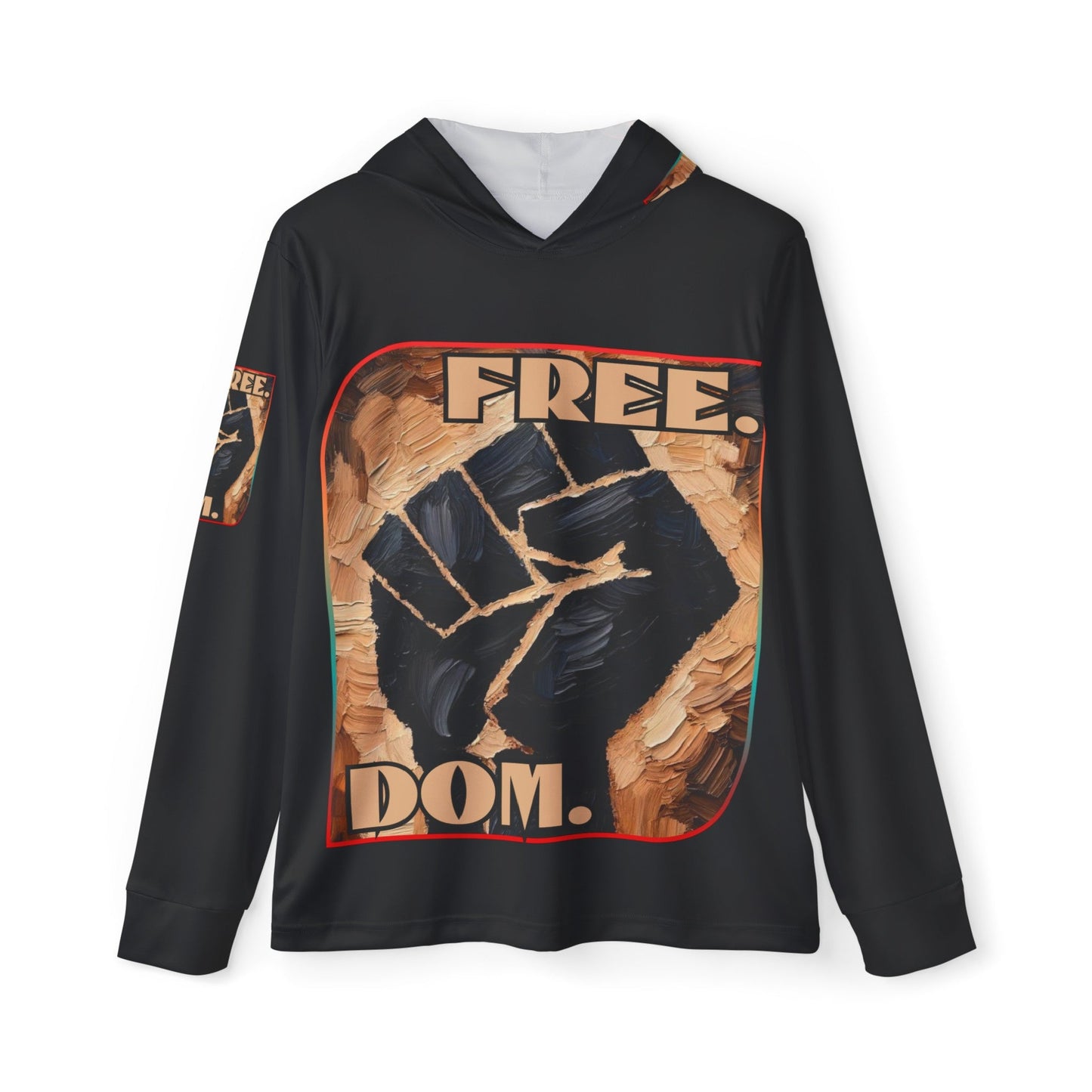 Men's Sports Warmup Hoodie "FREE.DOM."