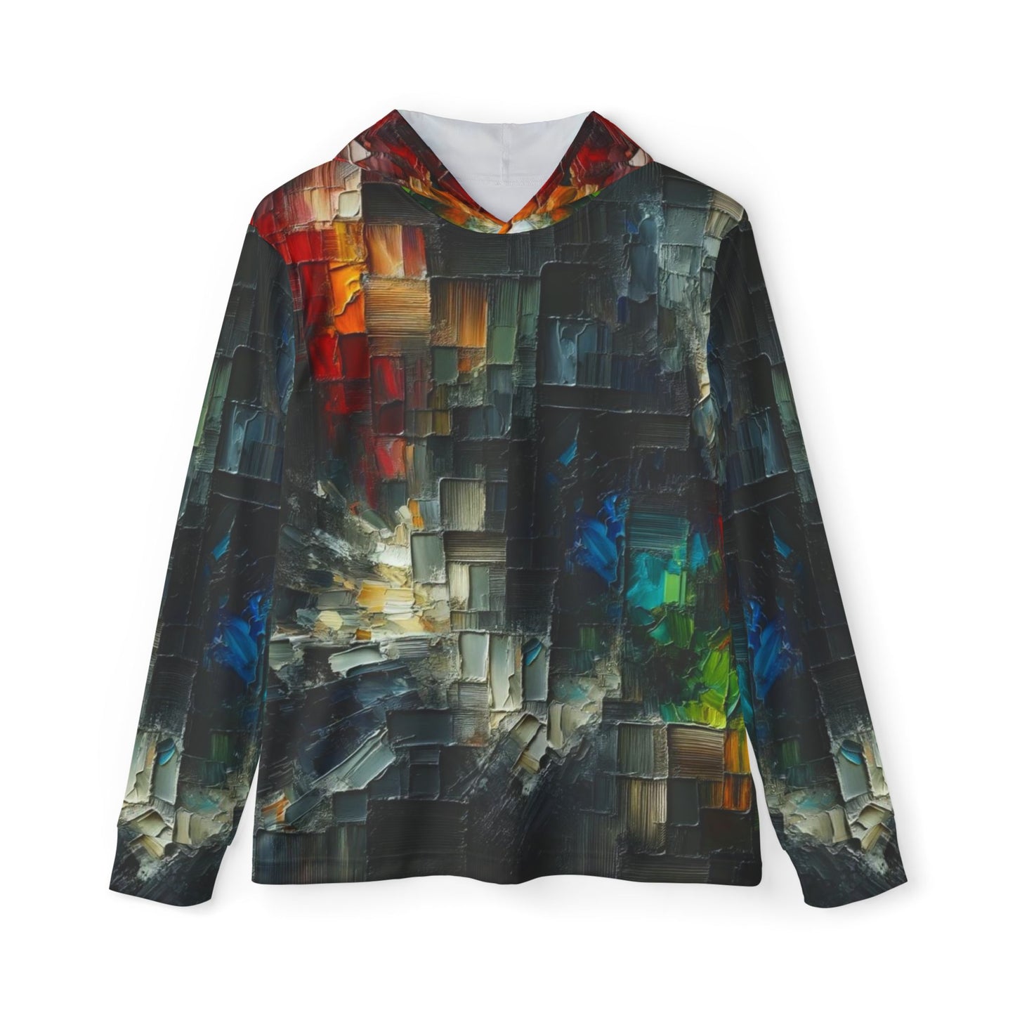 Men's Sports Warmup Hoodie (AOP), Abstract Print