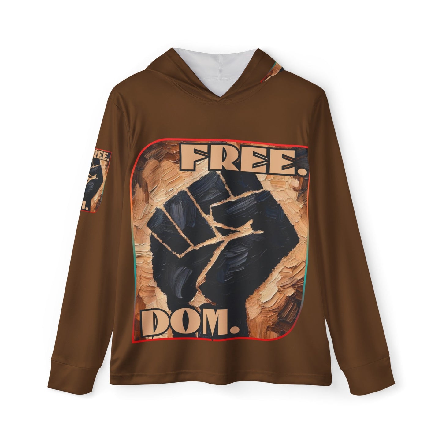 Men's Sports Warmup Hoodie "FREE.DOM."