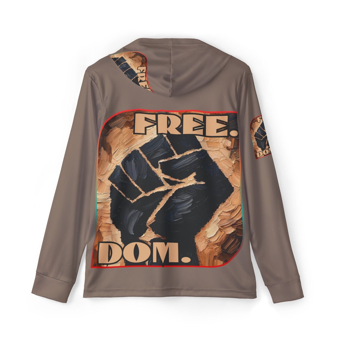 Men's Sports Warmup Hoodie "FREE.DOM."