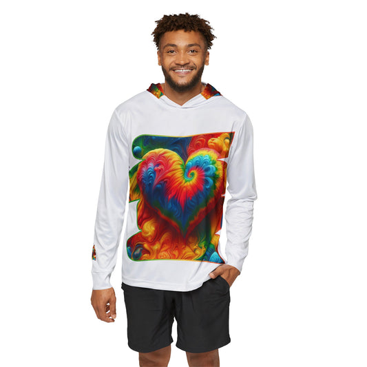 Men's Sports Warmup Hoodie (AOP), "Love"