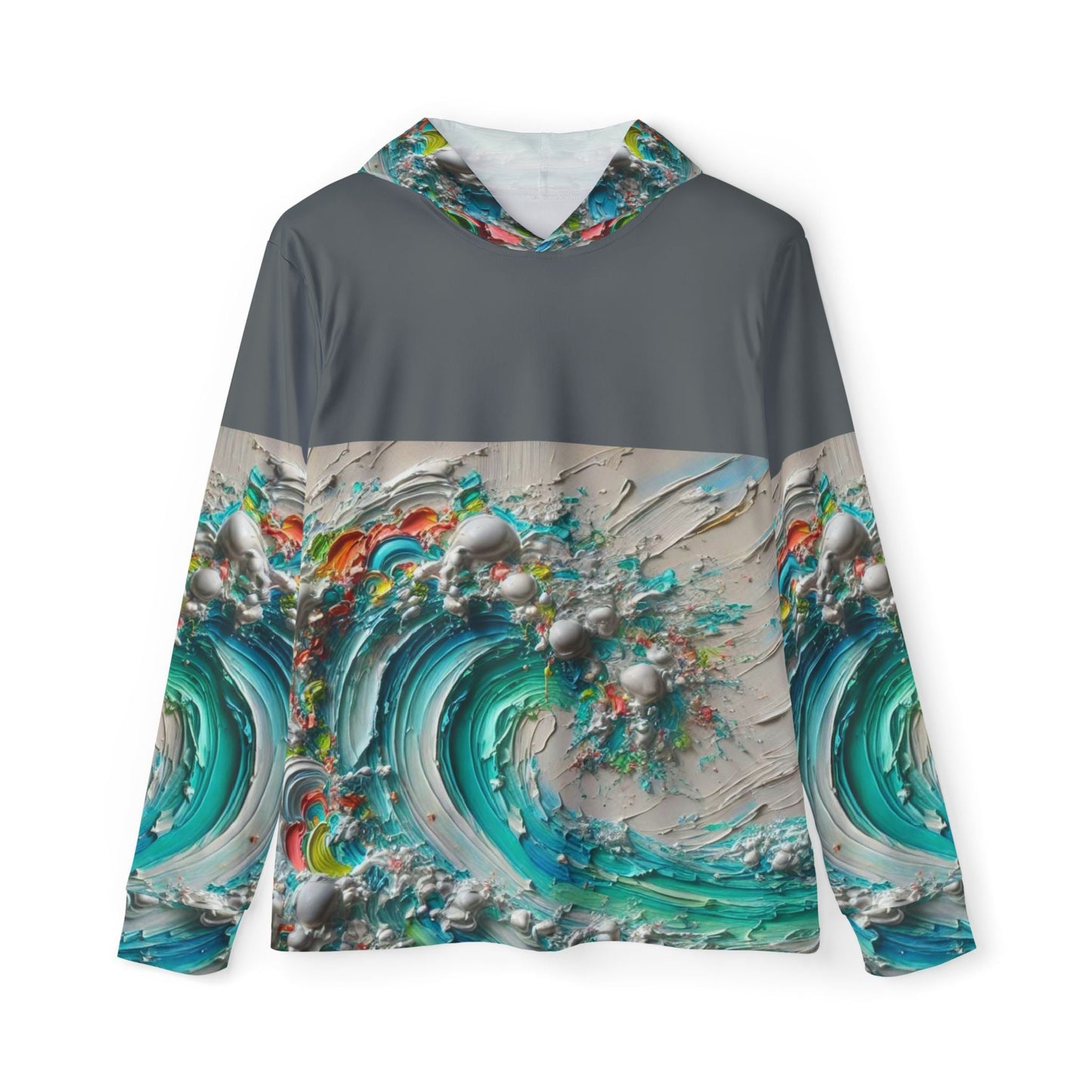 Men's Sports Warmup Hoodie (AOP), Abstract Paint Print