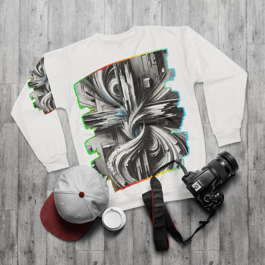 Unisex Sweatshirt (AOP) Abstract Print