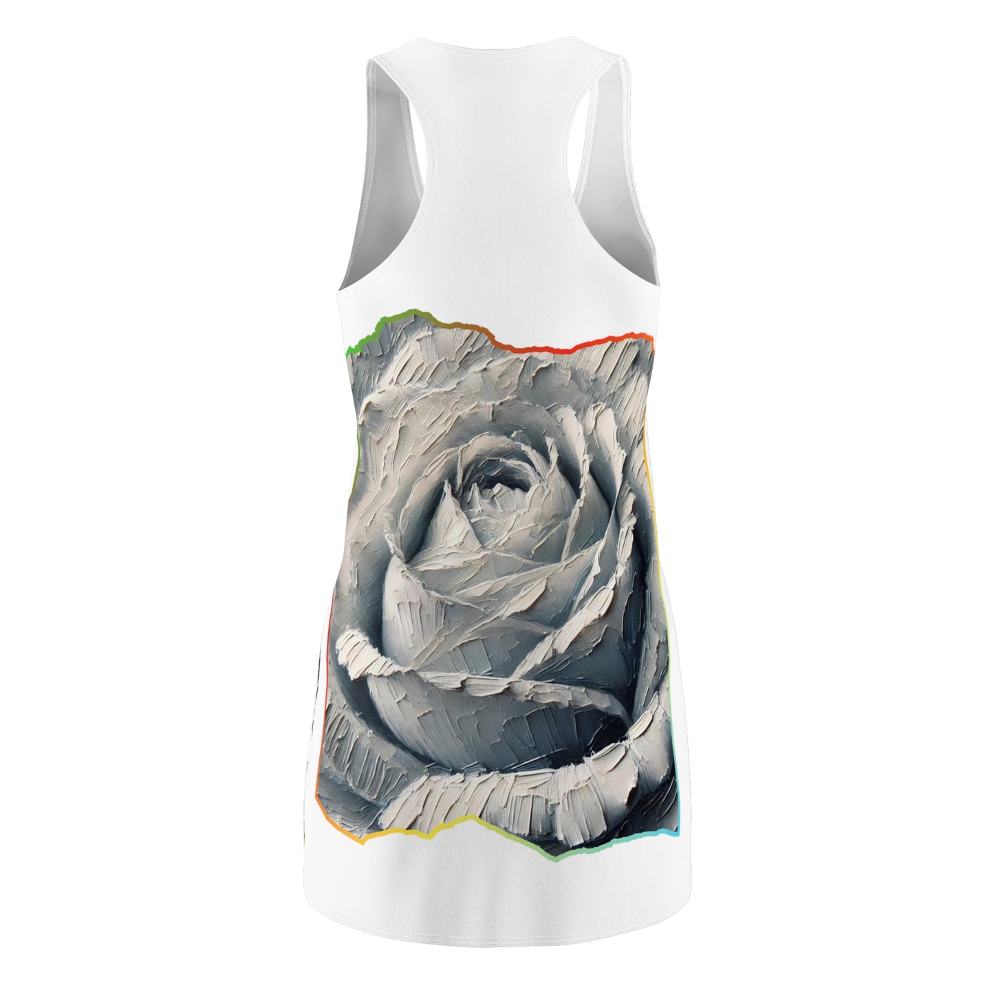 Women's Cut & Sew Racerback Dress (AOP) Floral Print