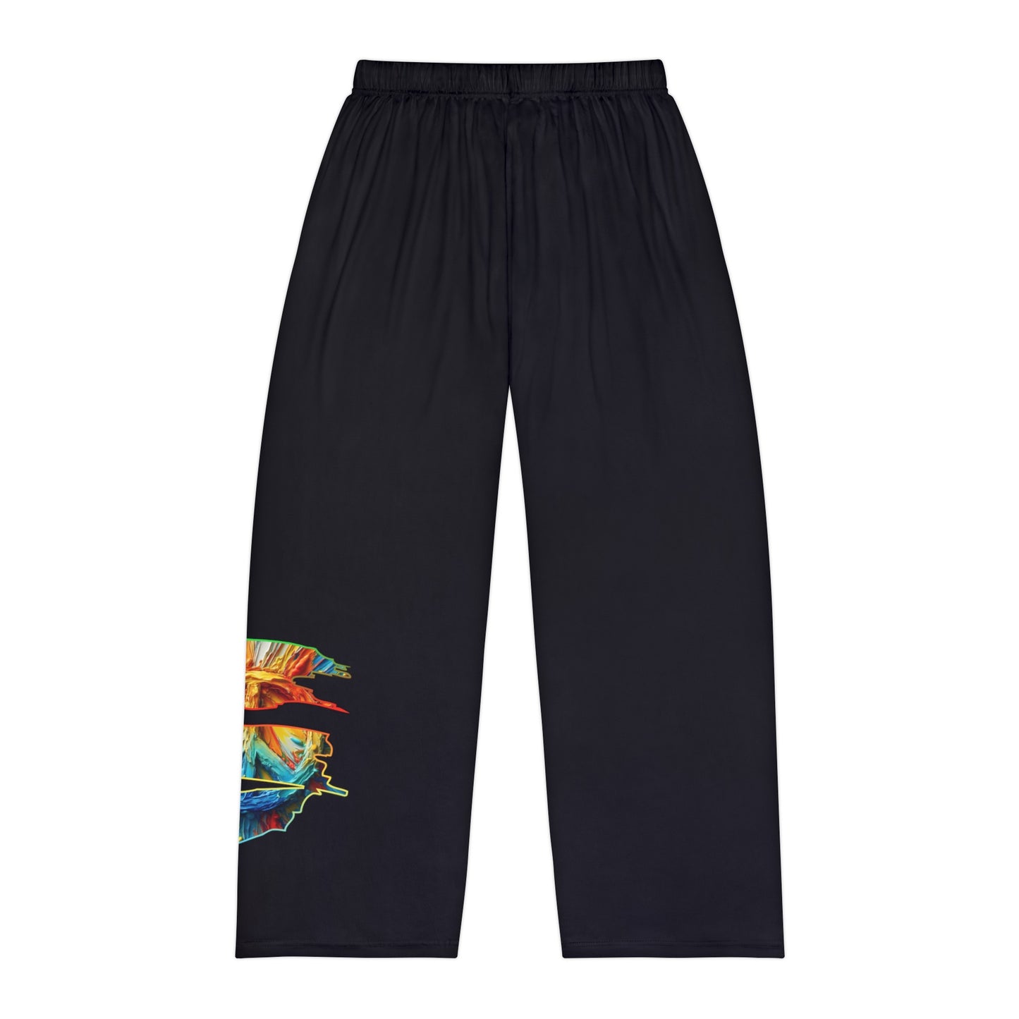 Men's Brushed Polyester Lounge Pants (AOP) "Peace"