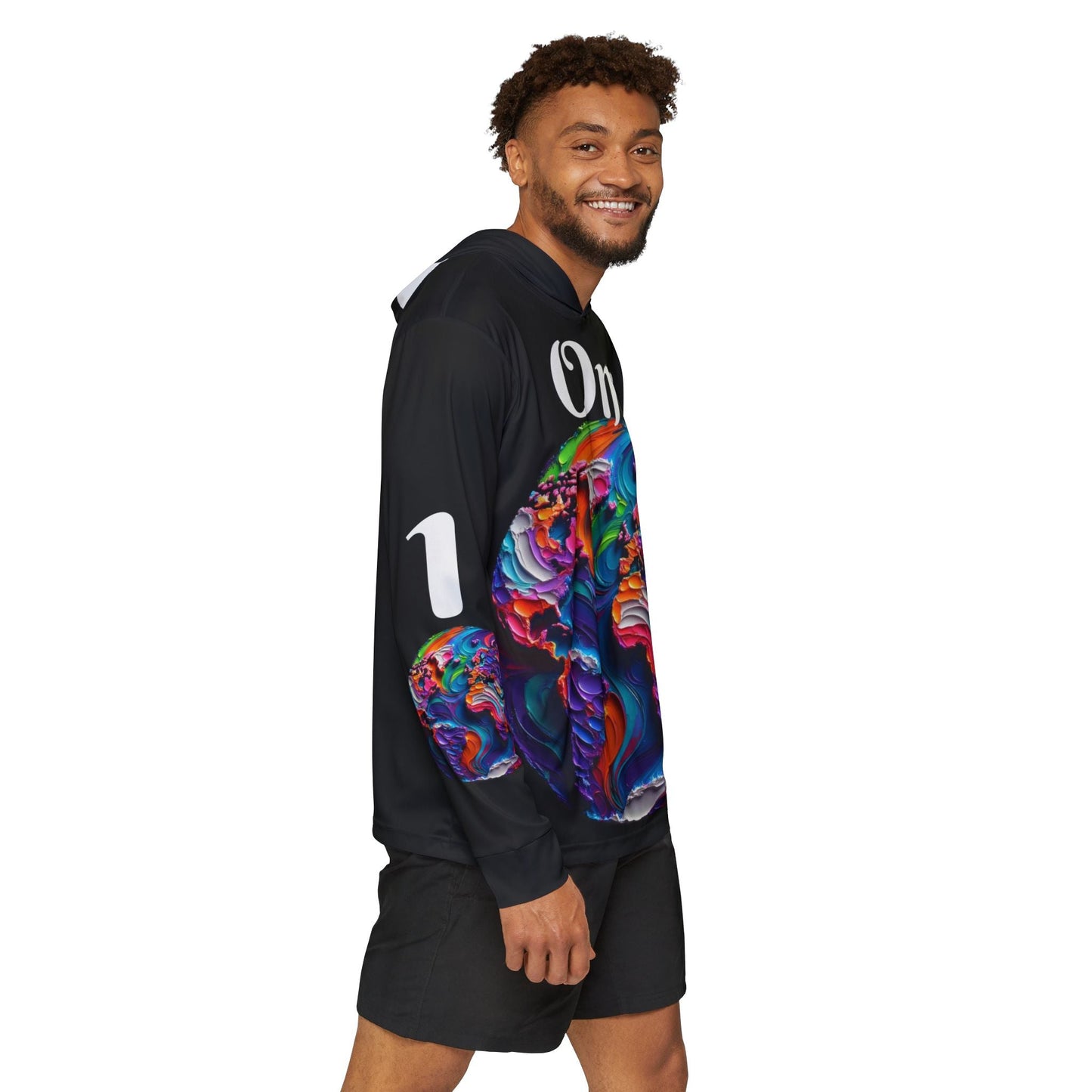 Men's Sports Warmup Hoodie (AOP), "One World"