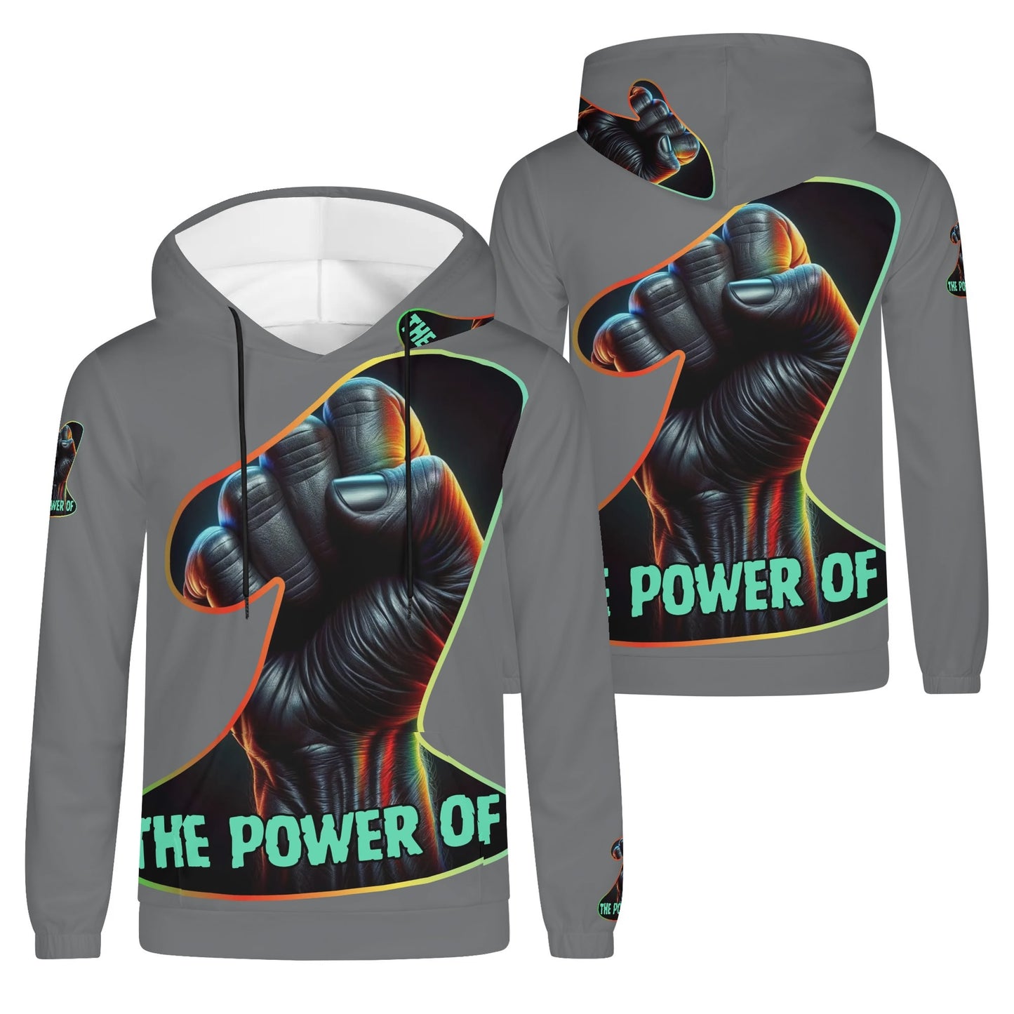 Mens Lightweight Hoodie "The Power of One"