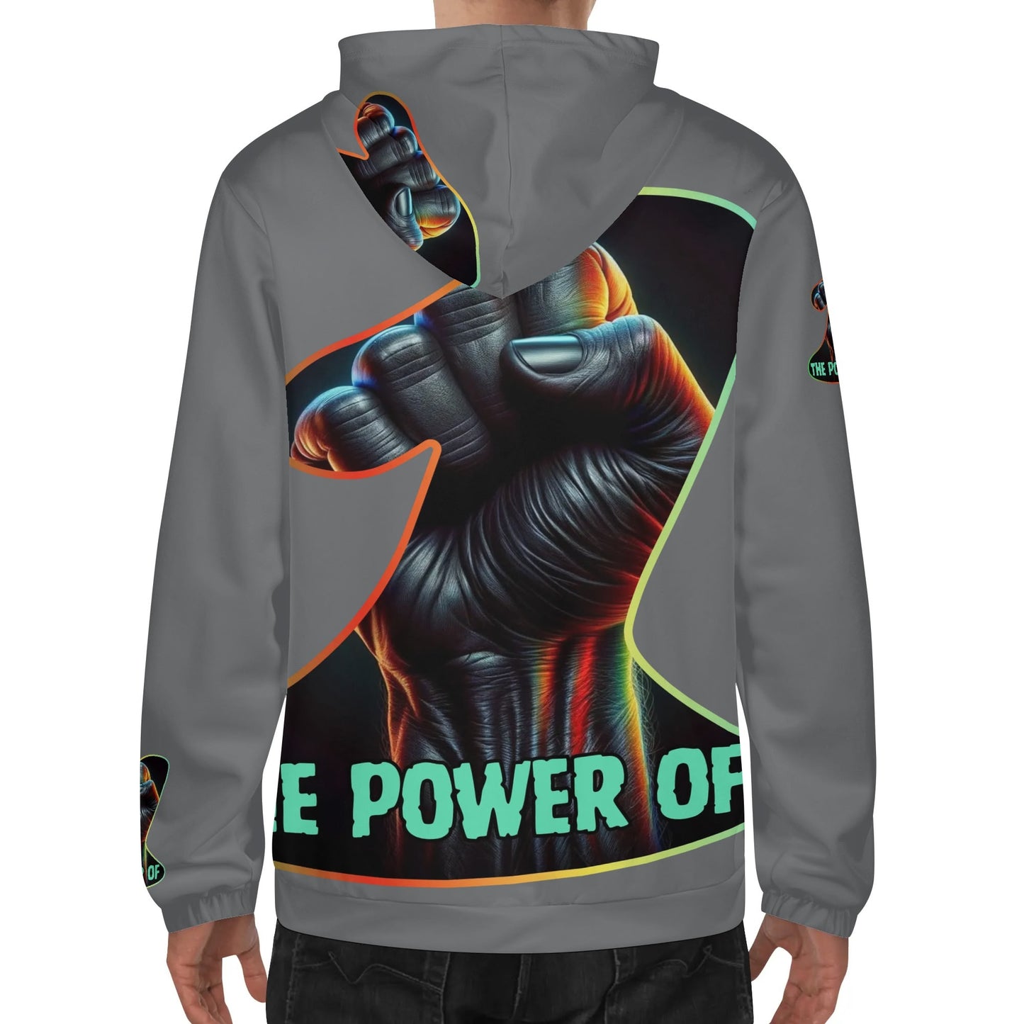 Mens Lightweight Hoodie "The Power of One"