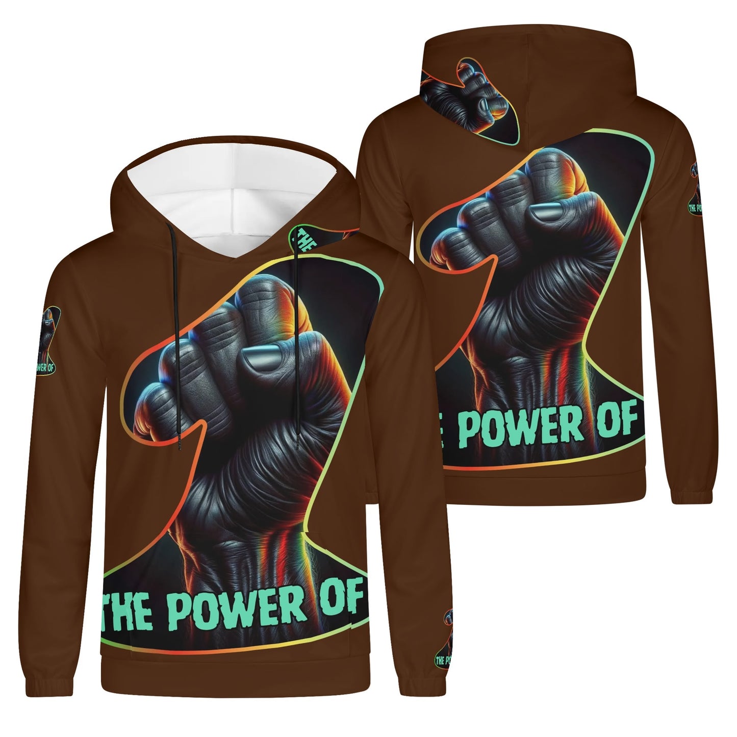 Mens Lightweight Hoodie "The Power of One"