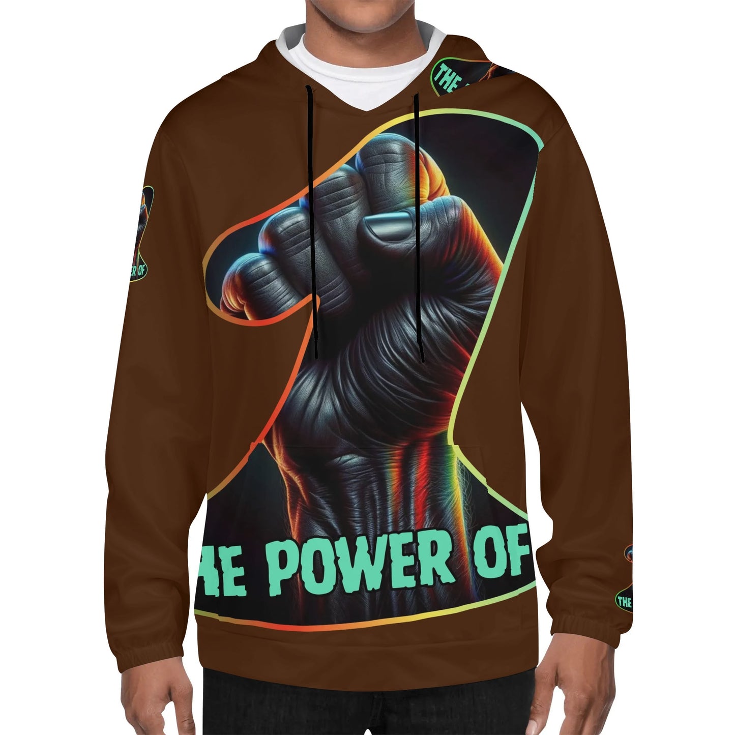 Mens Lightweight Hoodie "The Power of One"