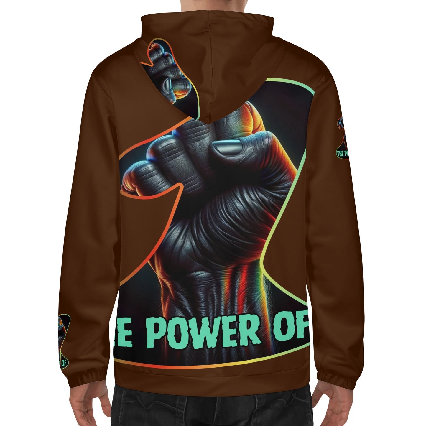 Mens Lightweight Hoodie "The Power of One"