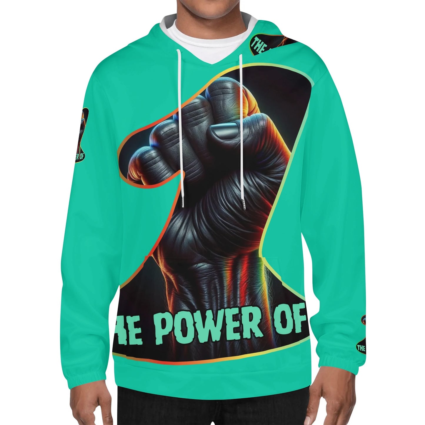 Mens Lightweight Hoodie "The Power of One"