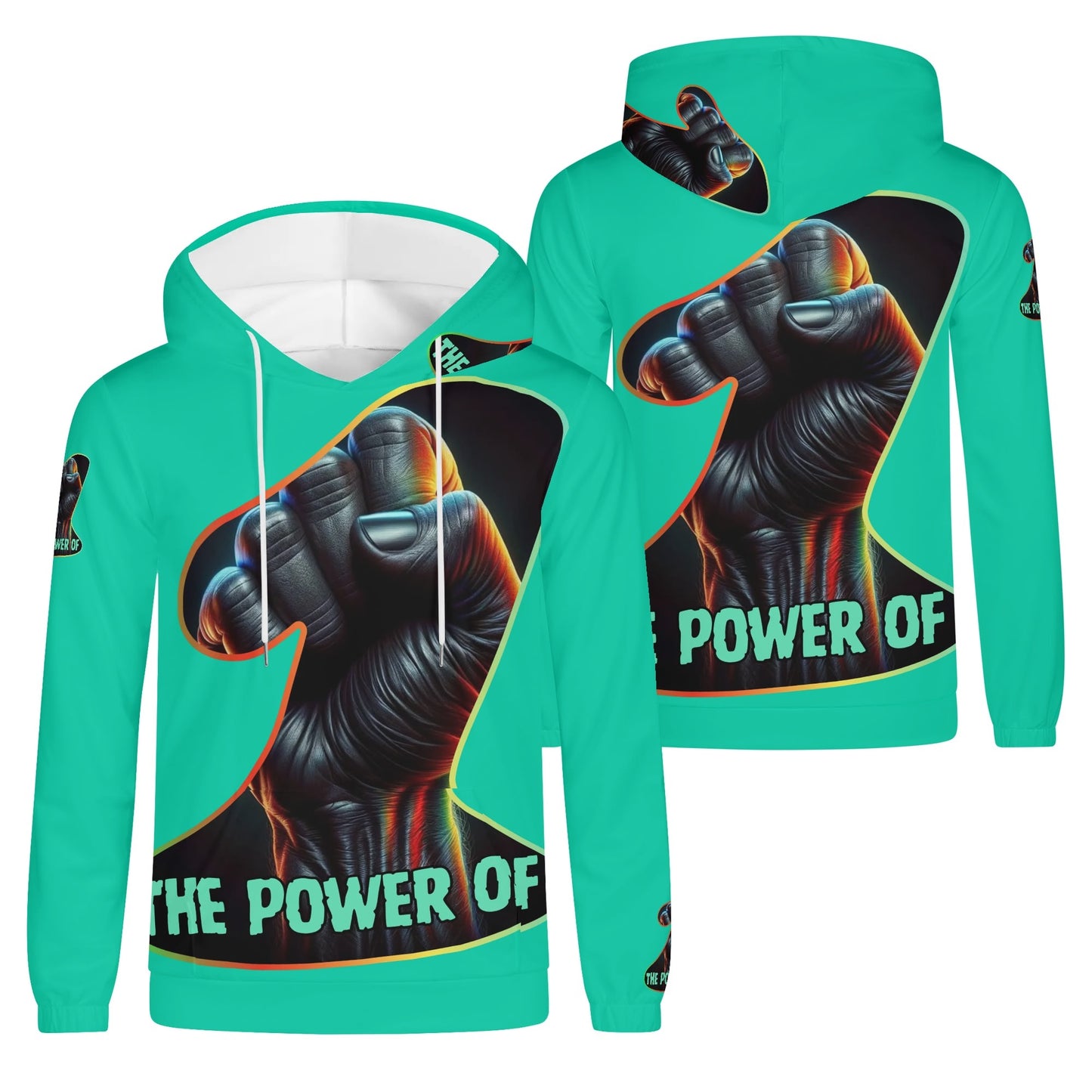 Mens Lightweight Hoodie "The Power of One"