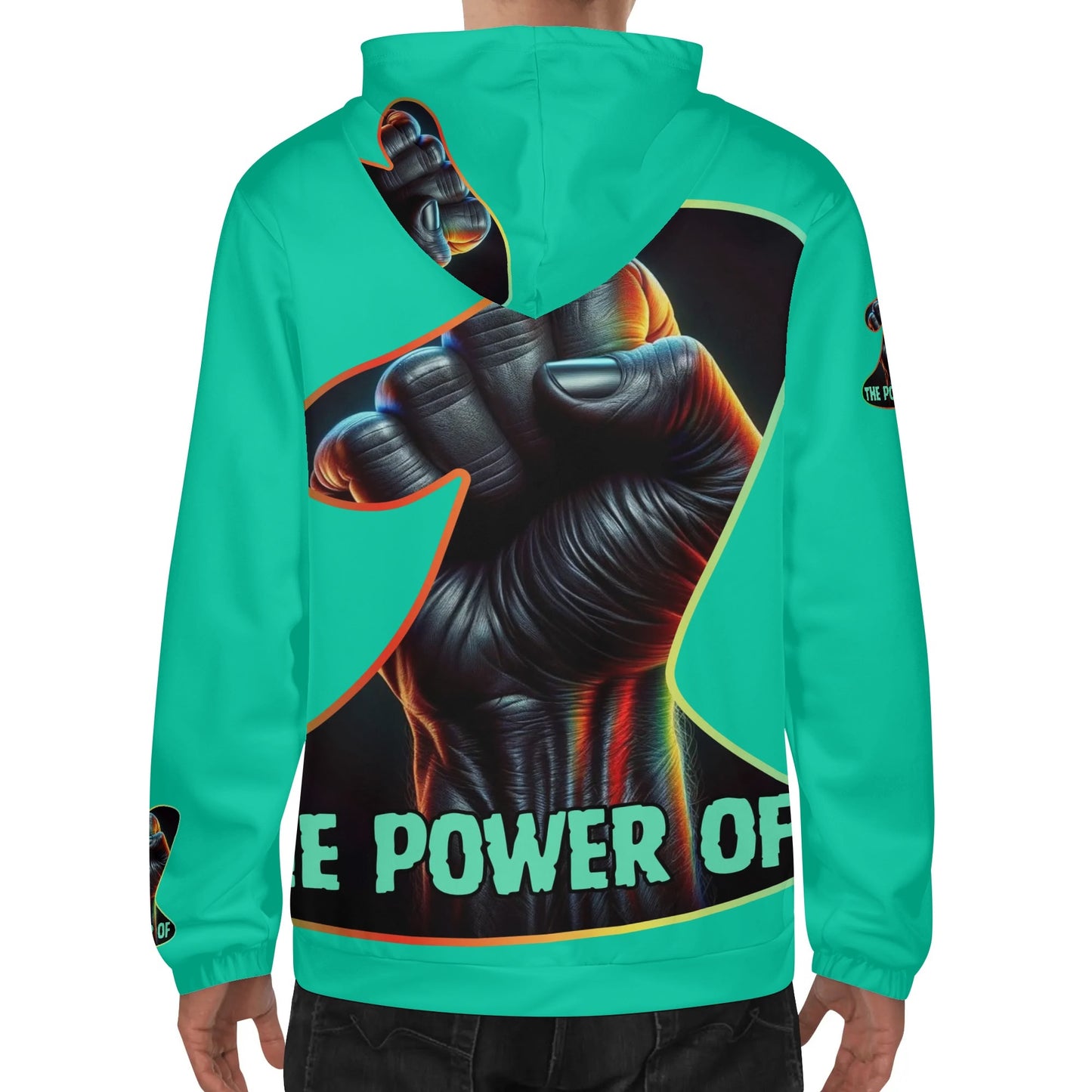 Mens Lightweight Hoodie "The Power of One"