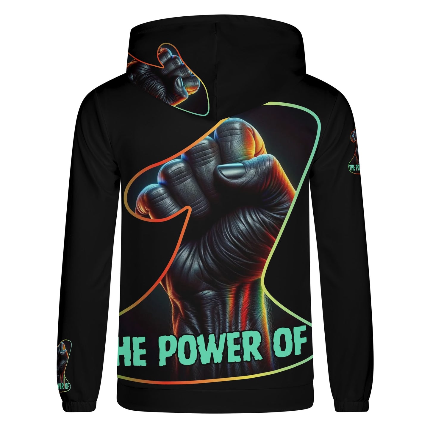 Mens Lightweight Hoodie "The Power of One"