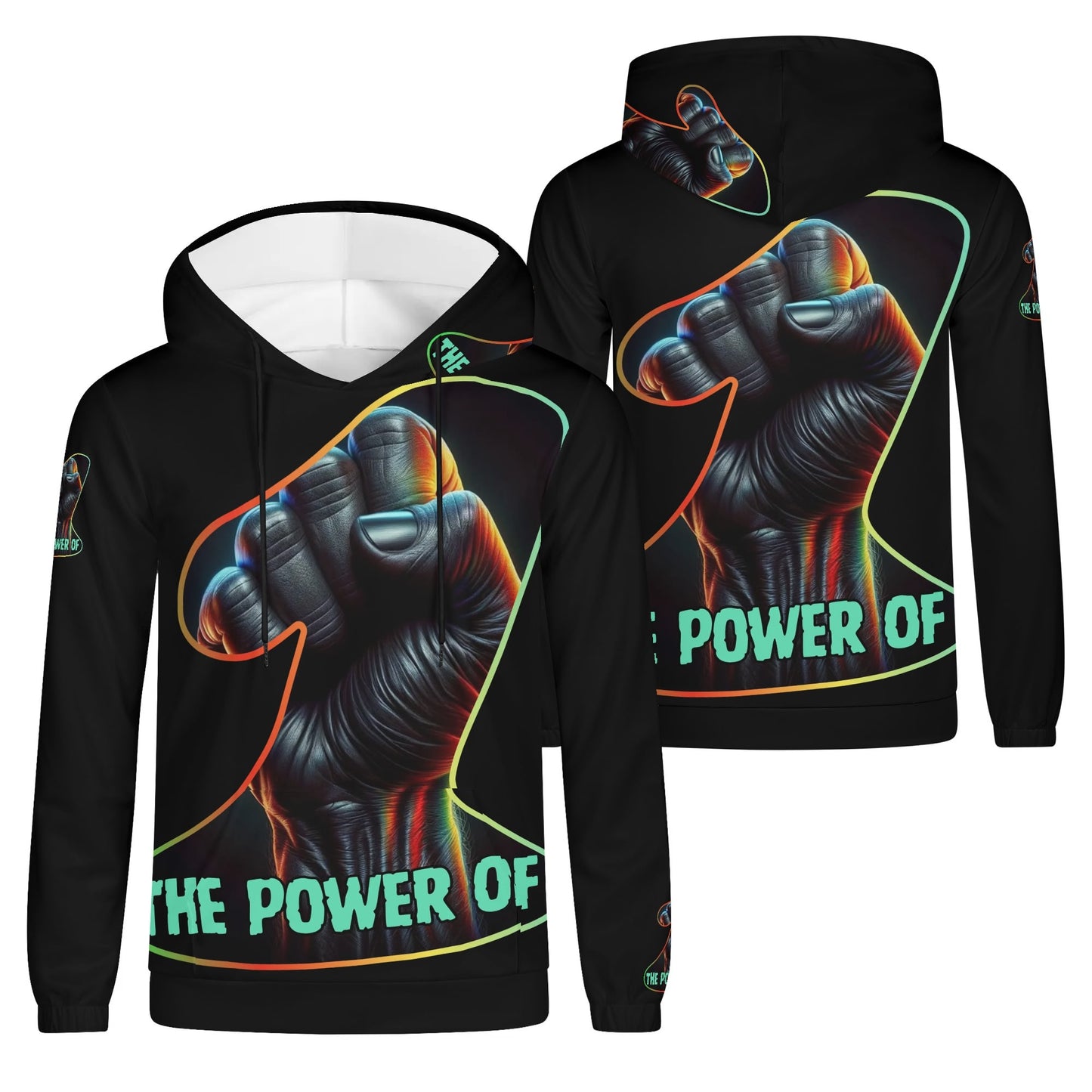 Mens Lightweight Hoodie "The Power of One"