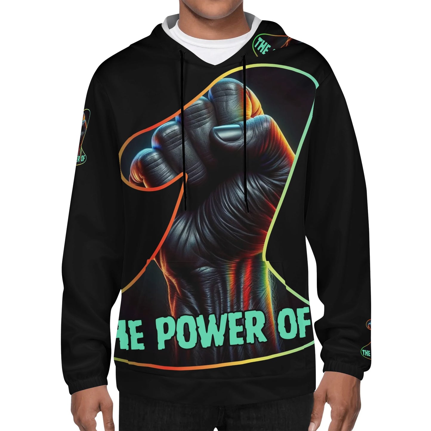 Mens Lightweight Hoodie "The Power of One"