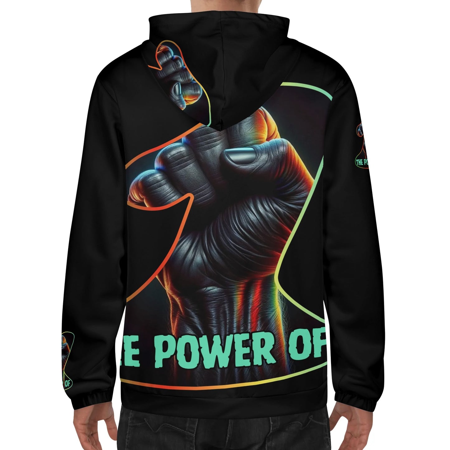 Mens Lightweight Hoodie "The Power of One"