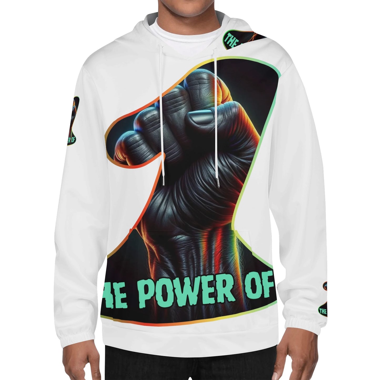 Mens Lightweight Hoodie "The Power of One"