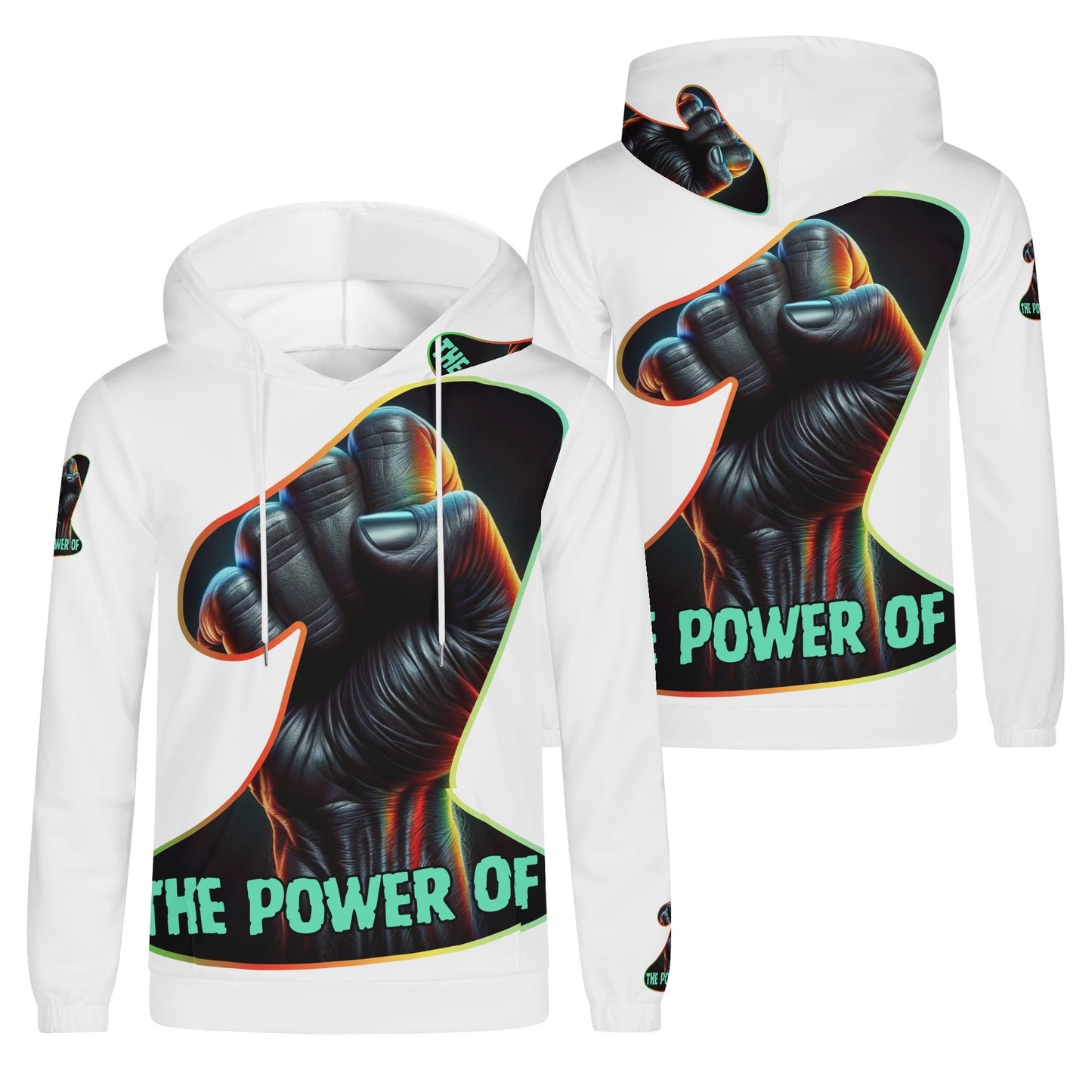 Mens Lightweight Hoodie "The Power of One"