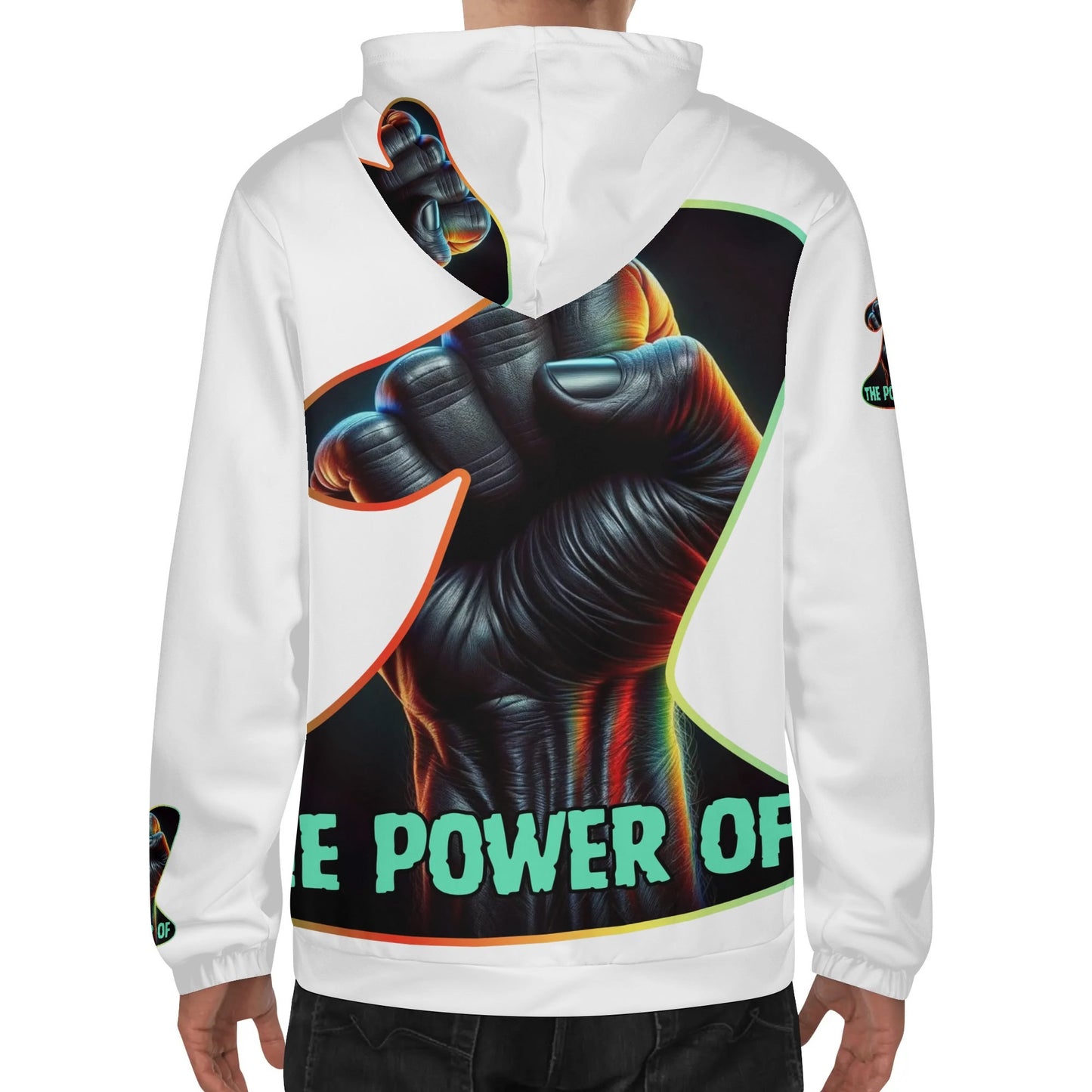 Mens Lightweight Hoodie "The Power of One"