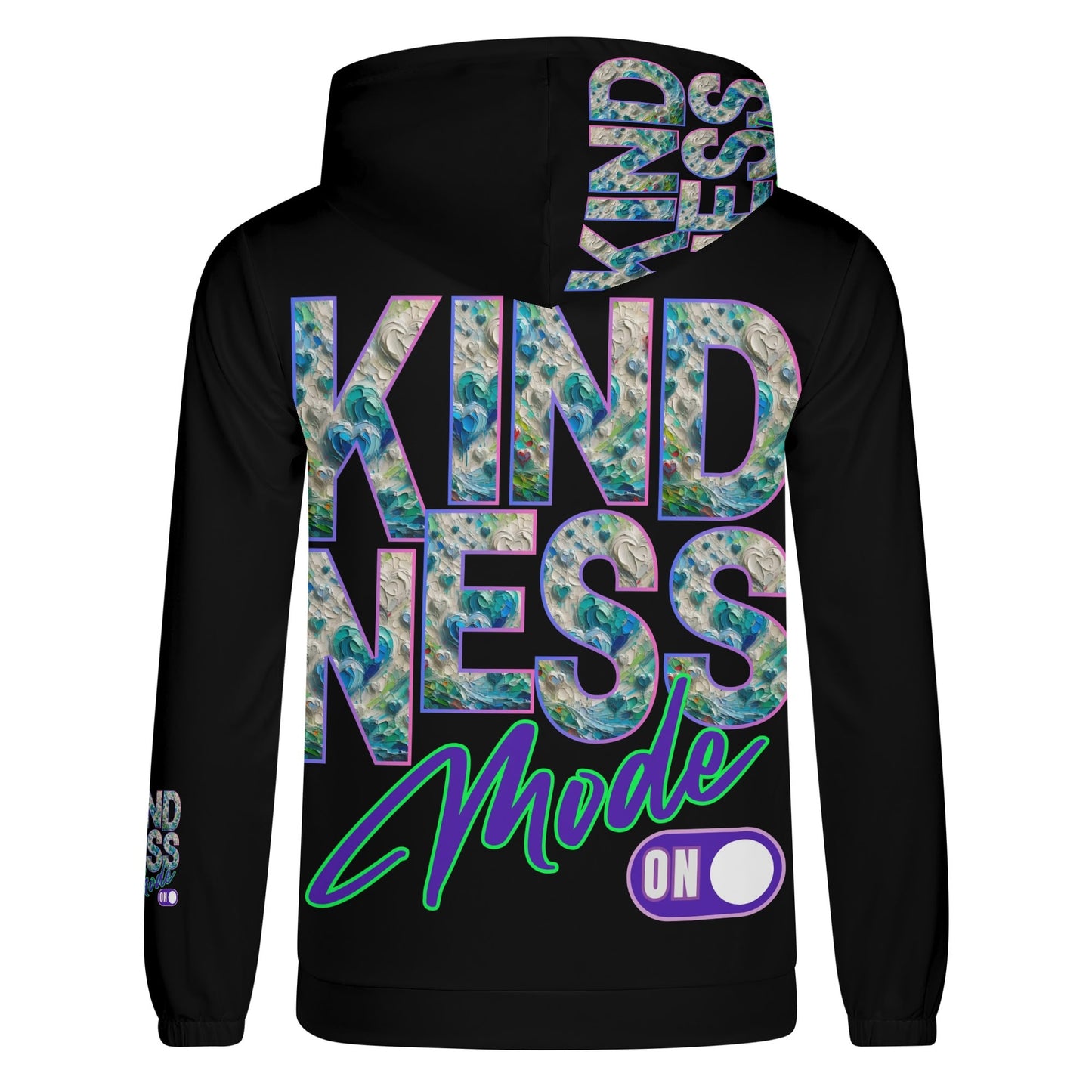 Mens Lightweight Hoodie "KINDNESS Mode On"