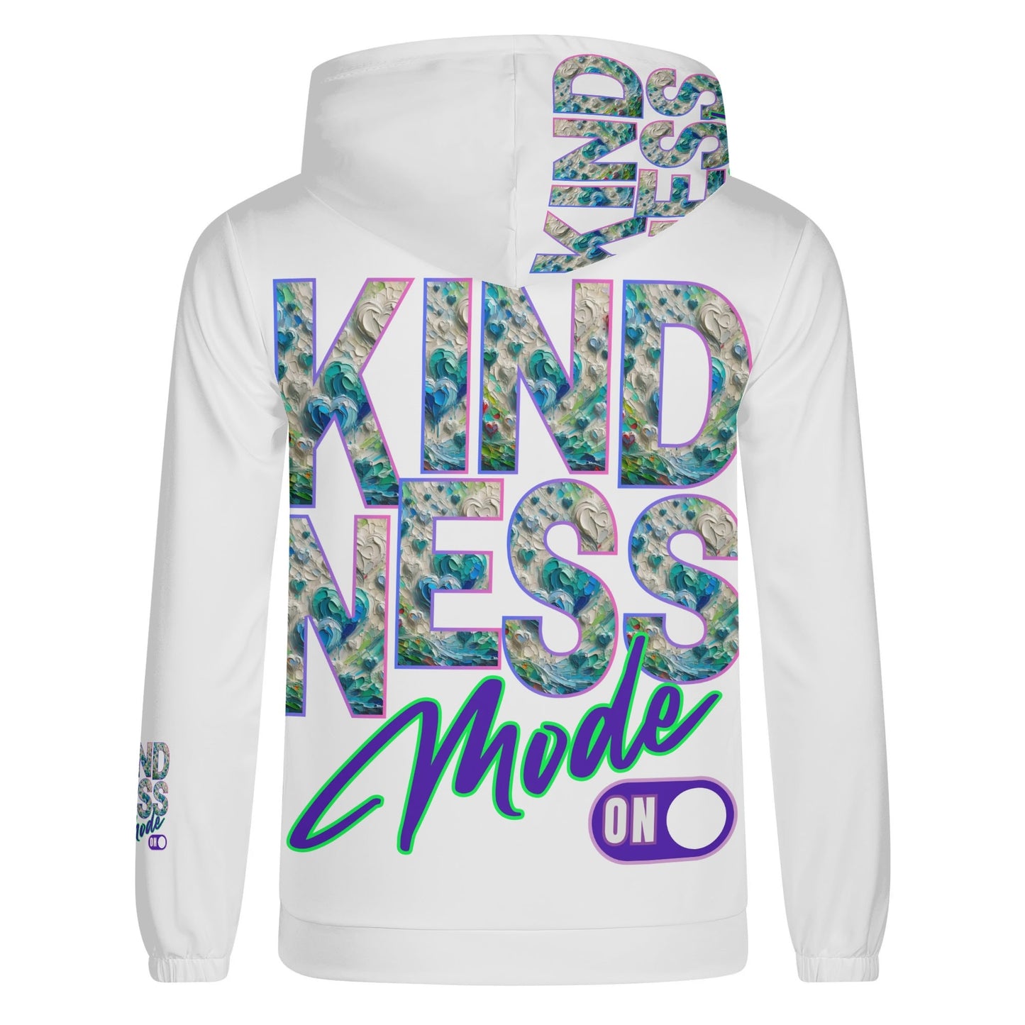 Mens Lightweight Hoodie "KINDNESS Mode On"