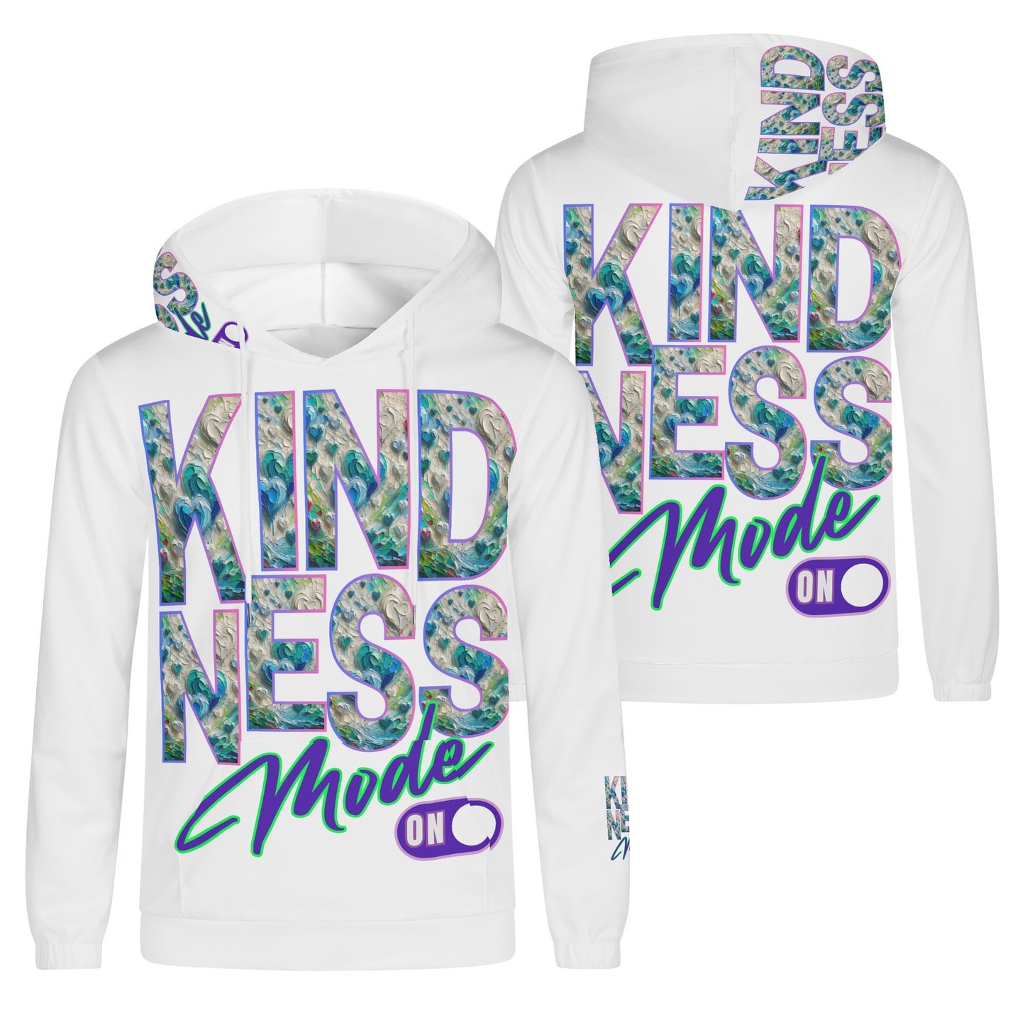 Mens Lightweight Hoodie "KINDNESS Mode On"