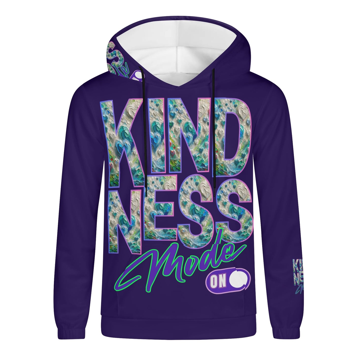 Mens Lightweight Hoodie "KINDNESS Mode On"