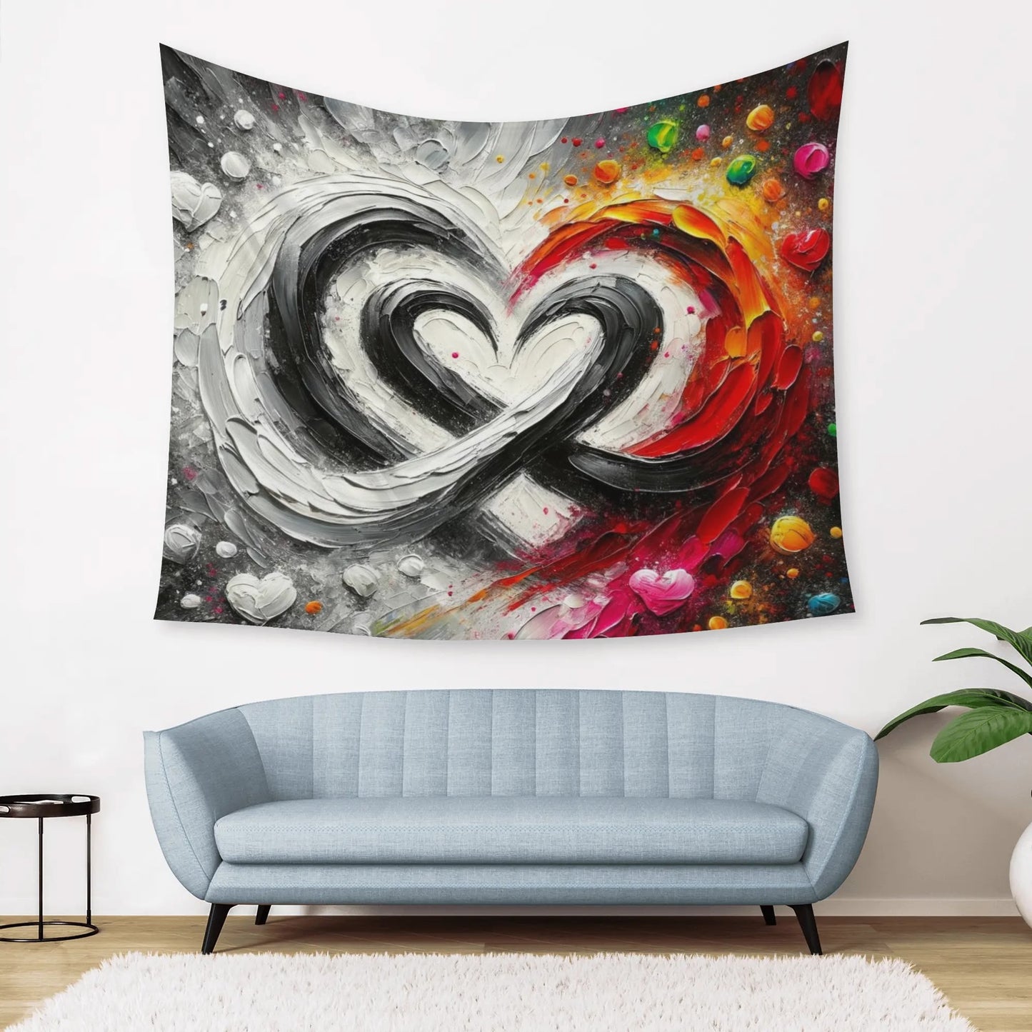 Wall Tapestry Love to Infinity