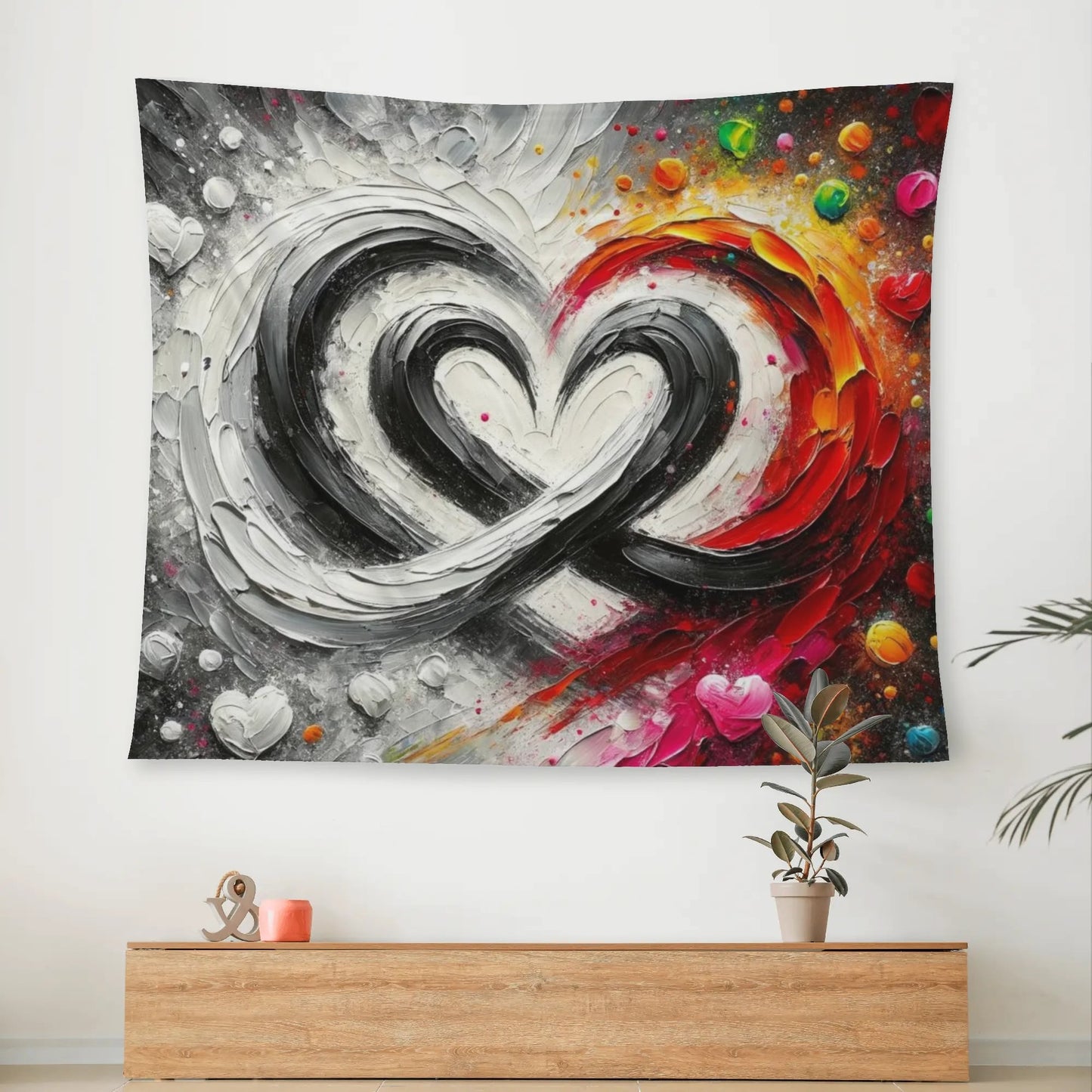 Wall Tapestry Love to Infinity