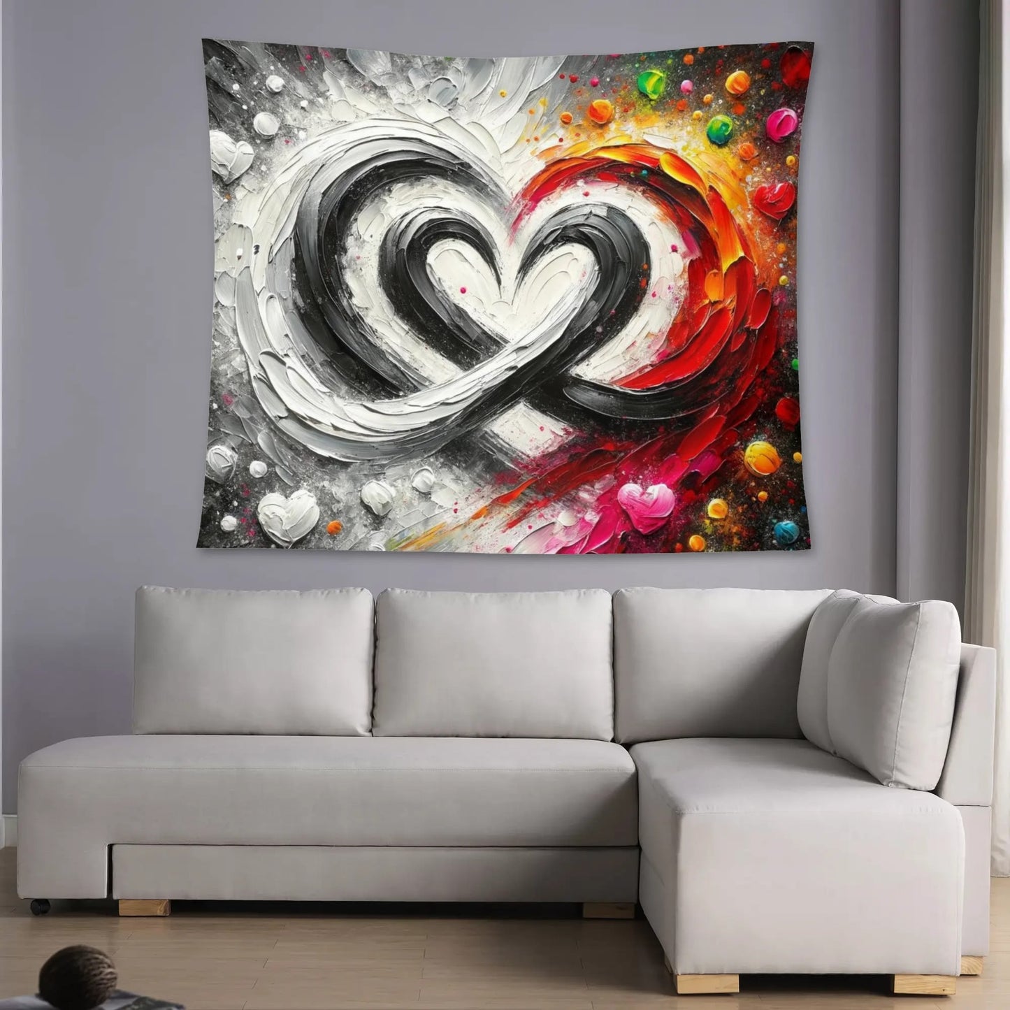 Wall Tapestry Love to Infinity