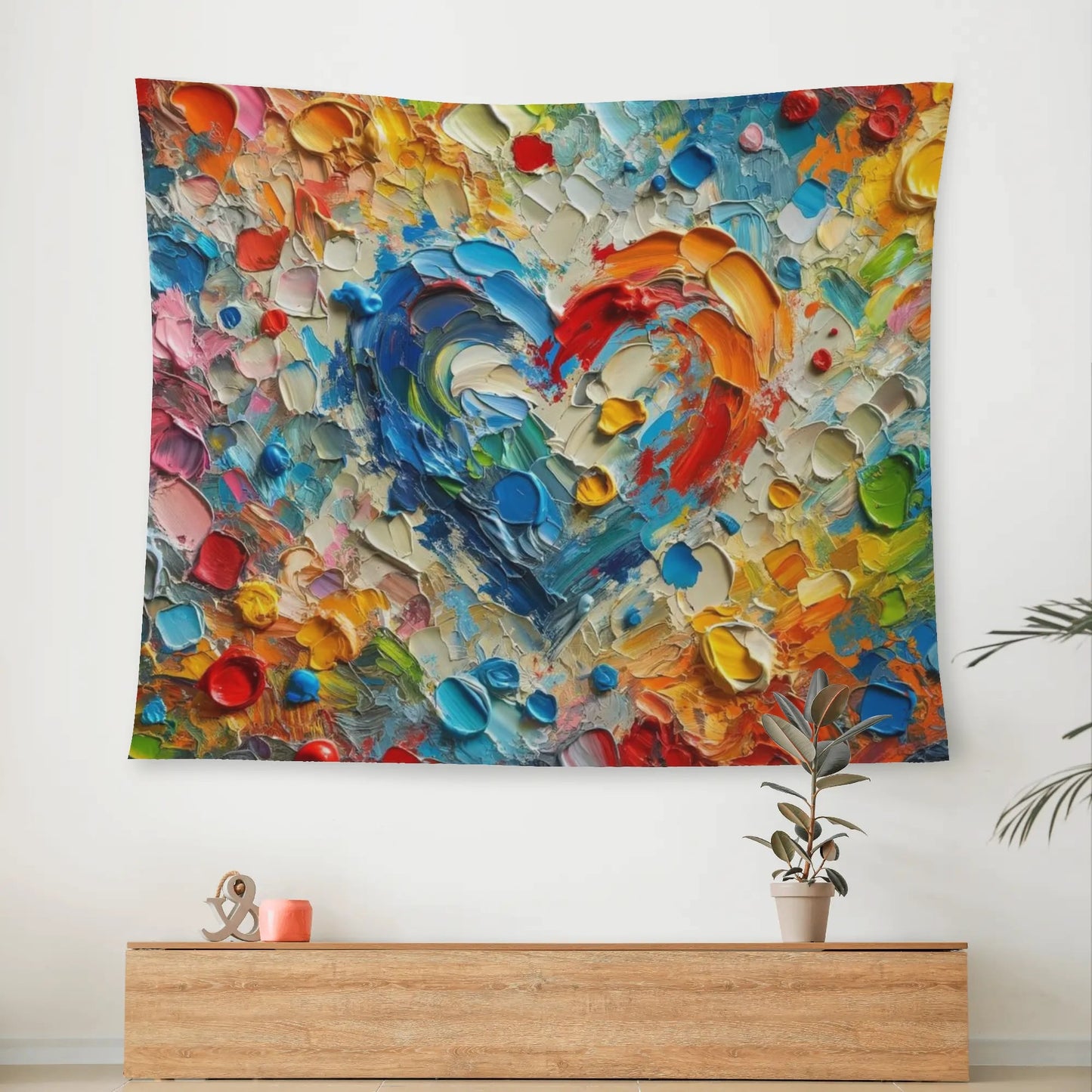 Wall Tapestry Love