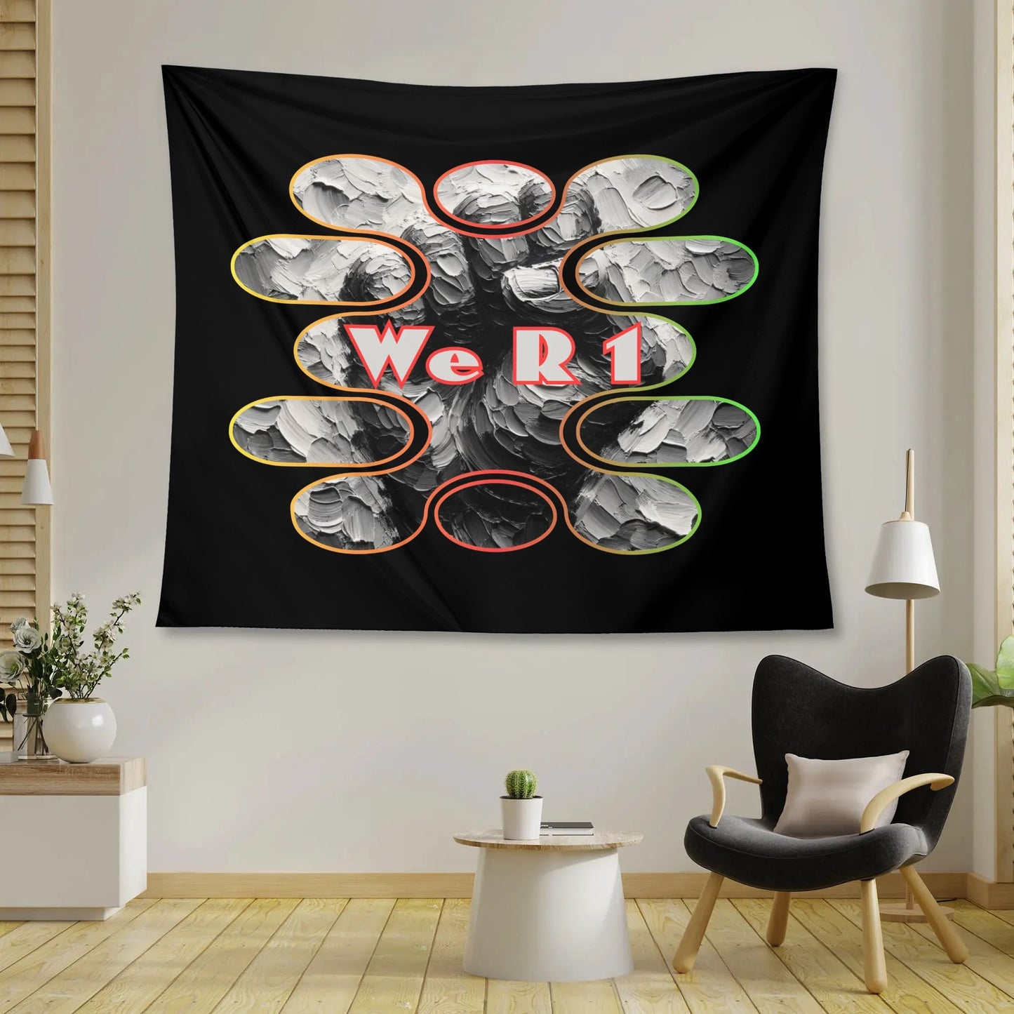 Wall Tapestry "We R 1"