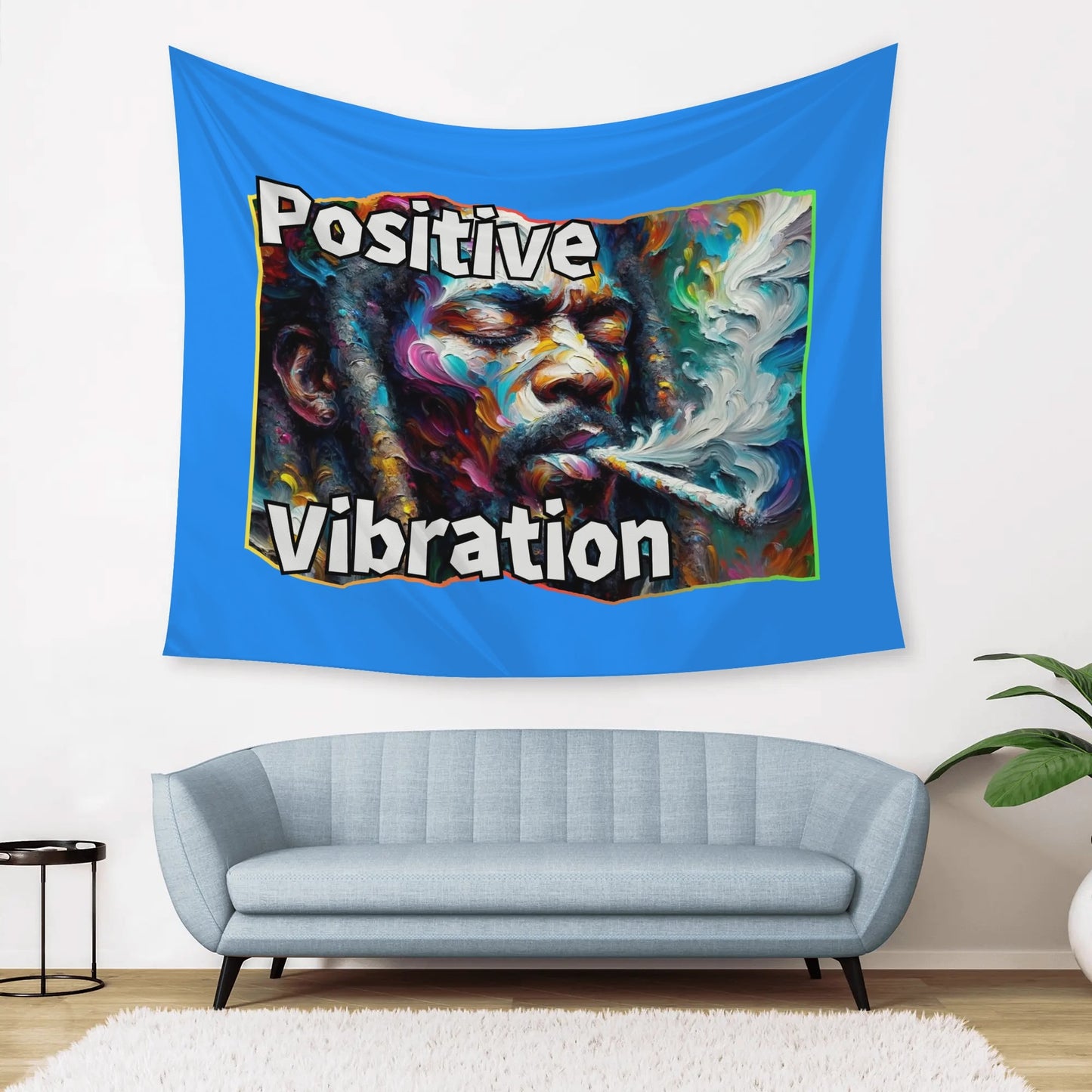 Wall Tapestry "Positive Vibration"