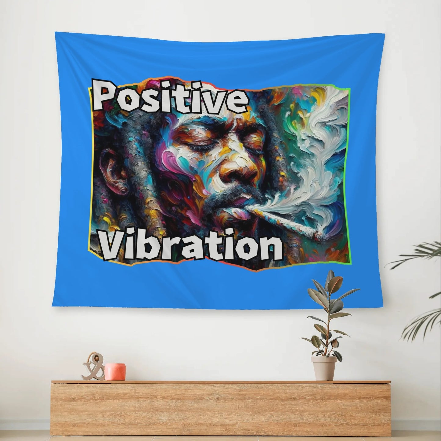 Wall Tapestry "Positive Vibration"