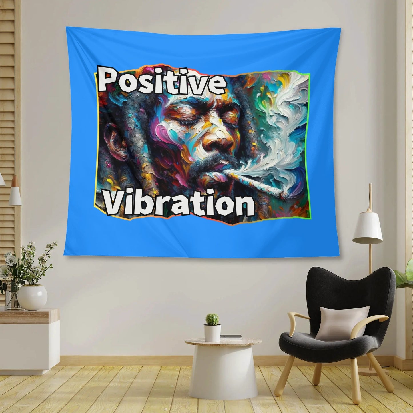 Wall Tapestry "Positive Vibration"