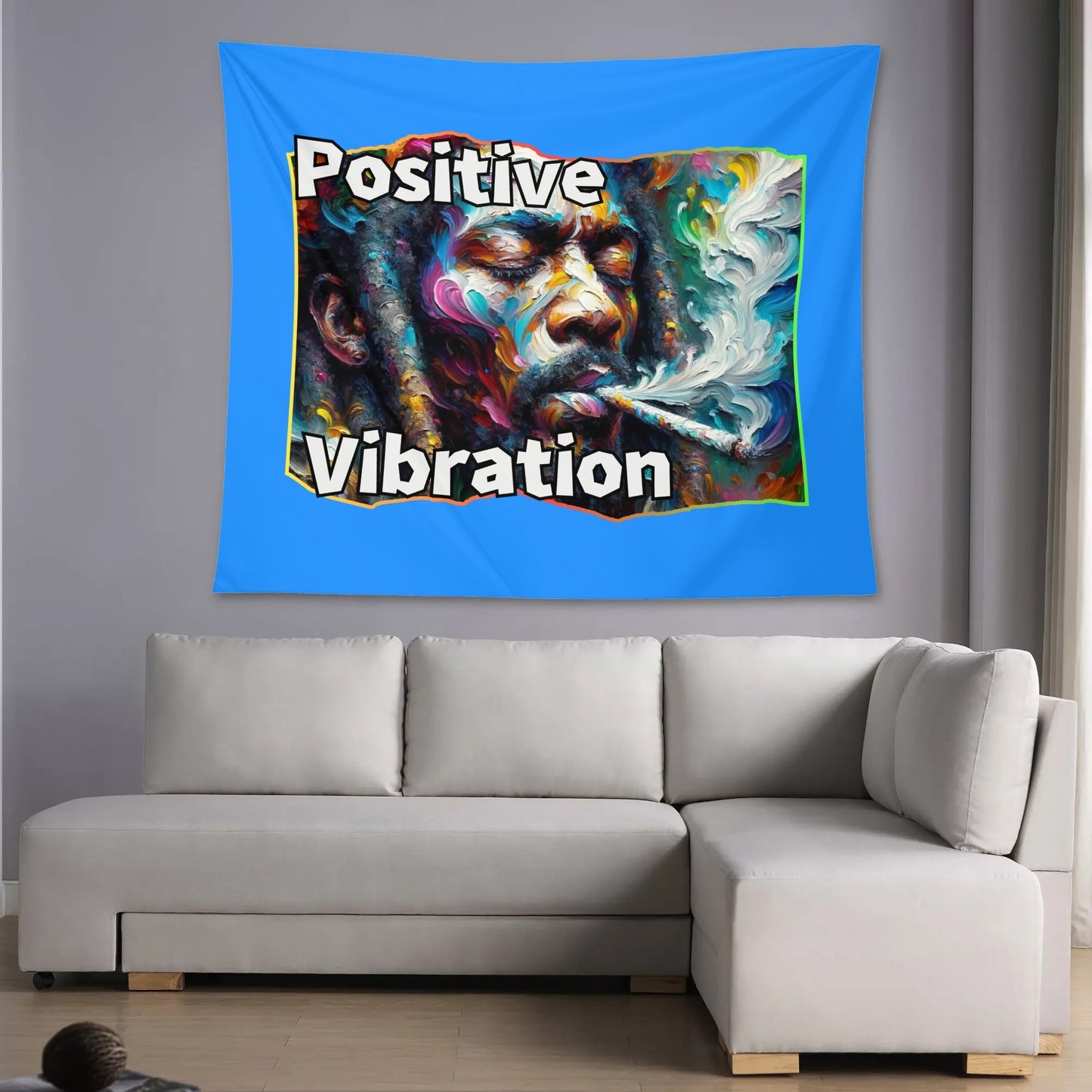 Wall Tapestry "Positive Vibration"